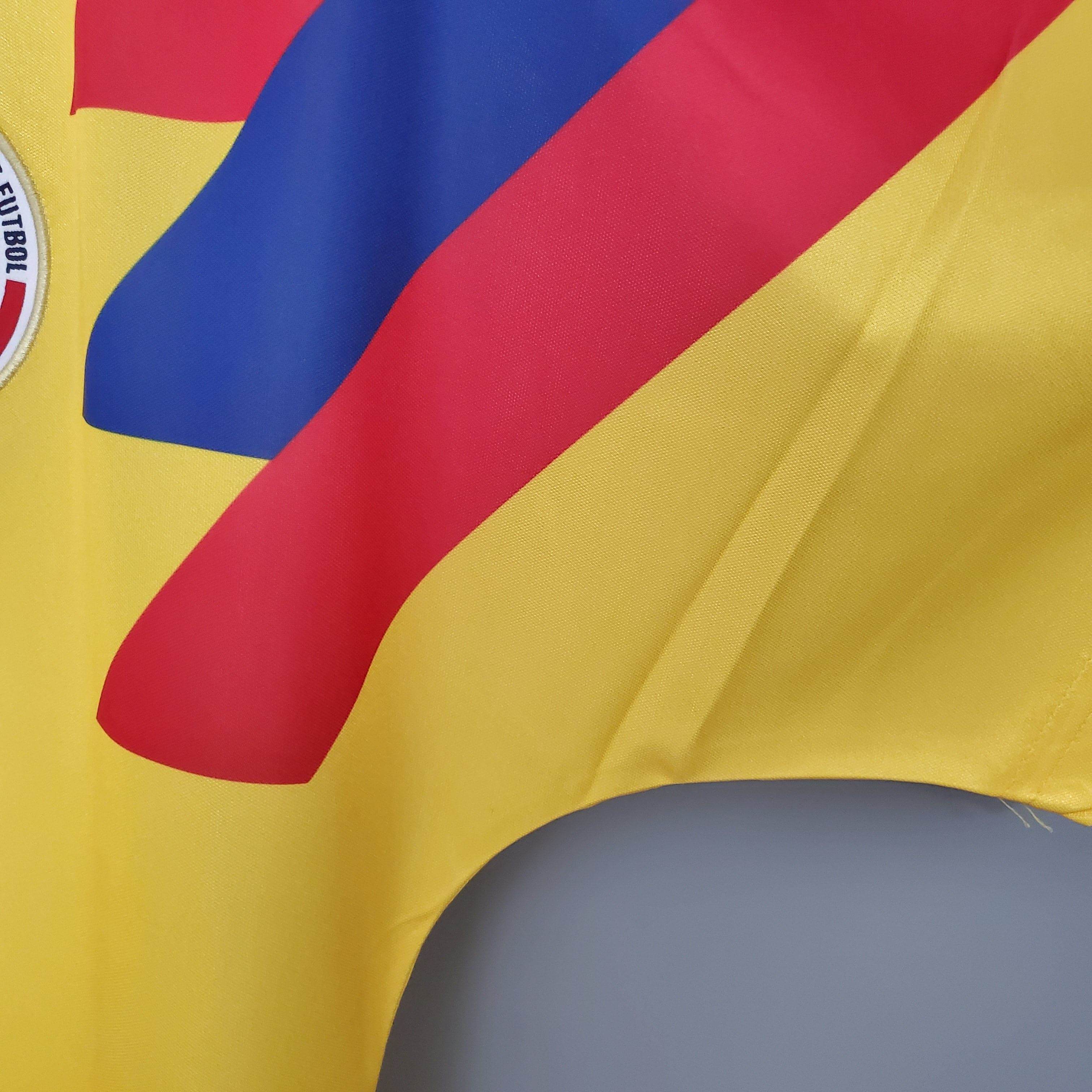 CAMISETA COLOMBIA I 1990 HOMBRE (RETRO) - ZonaCamisetas