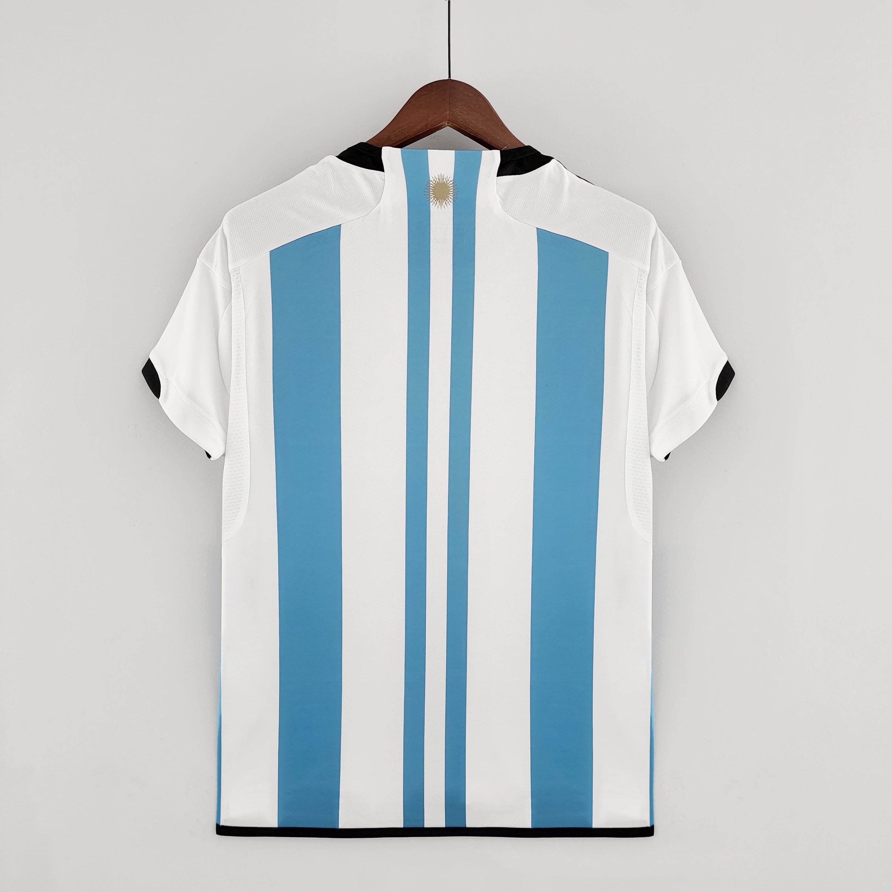 CAMISETA ARGENTINA I 2022 HOMBRE (RETRO) - ZonaCamisetas