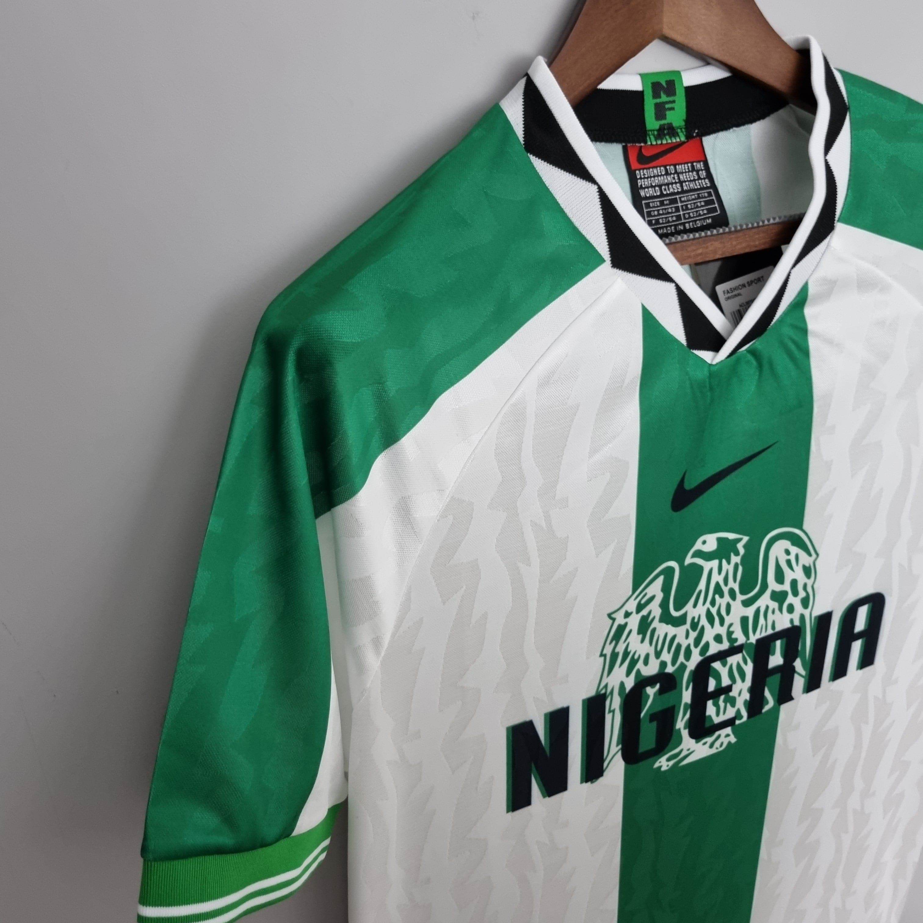 CAMISETA NIGERIA II 96/98 HOMBRE (RETRO) - ZonaCamisetas
