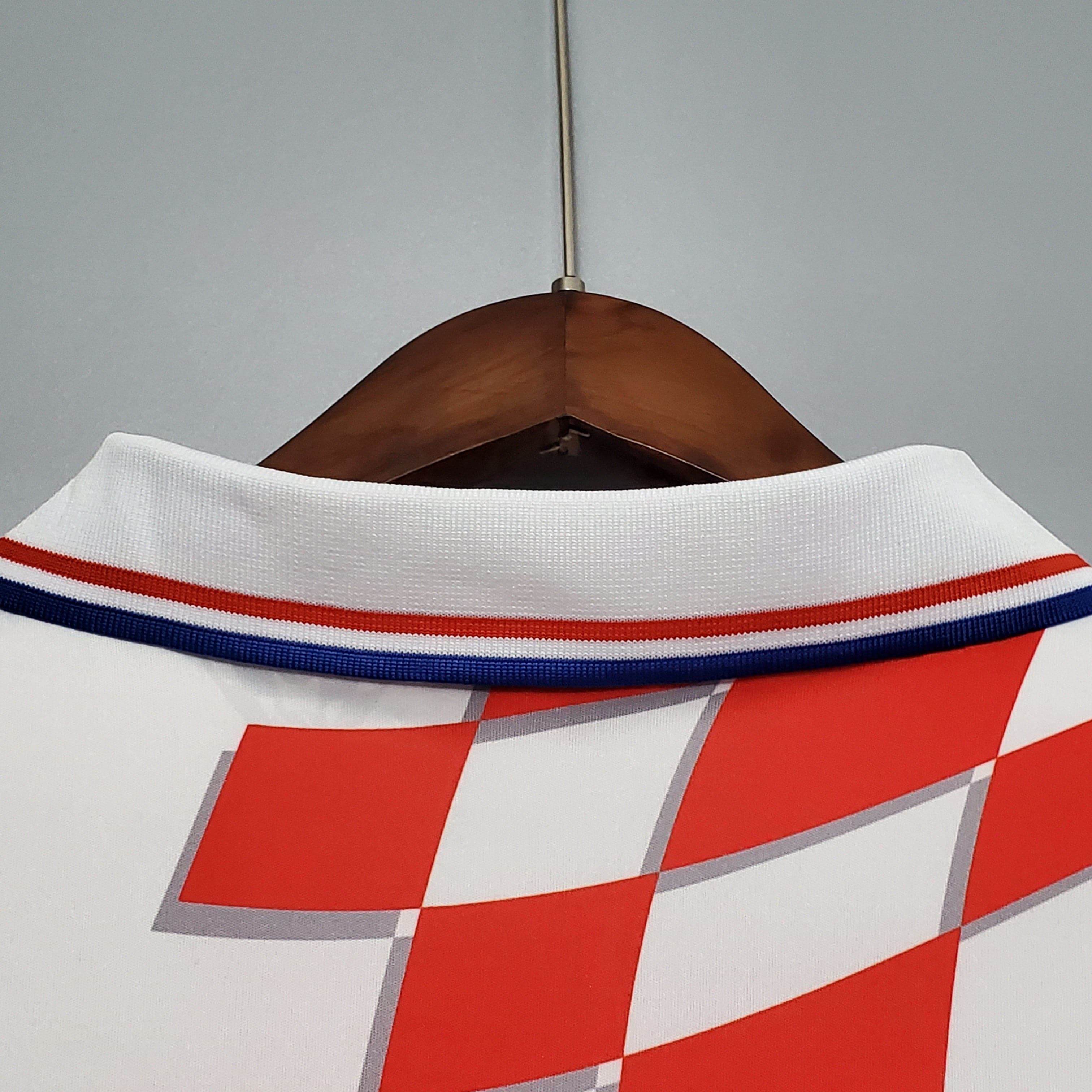 CAMISETA CROACIA II 1998 HOMBRE (RETRO) - ZonaCamisetas