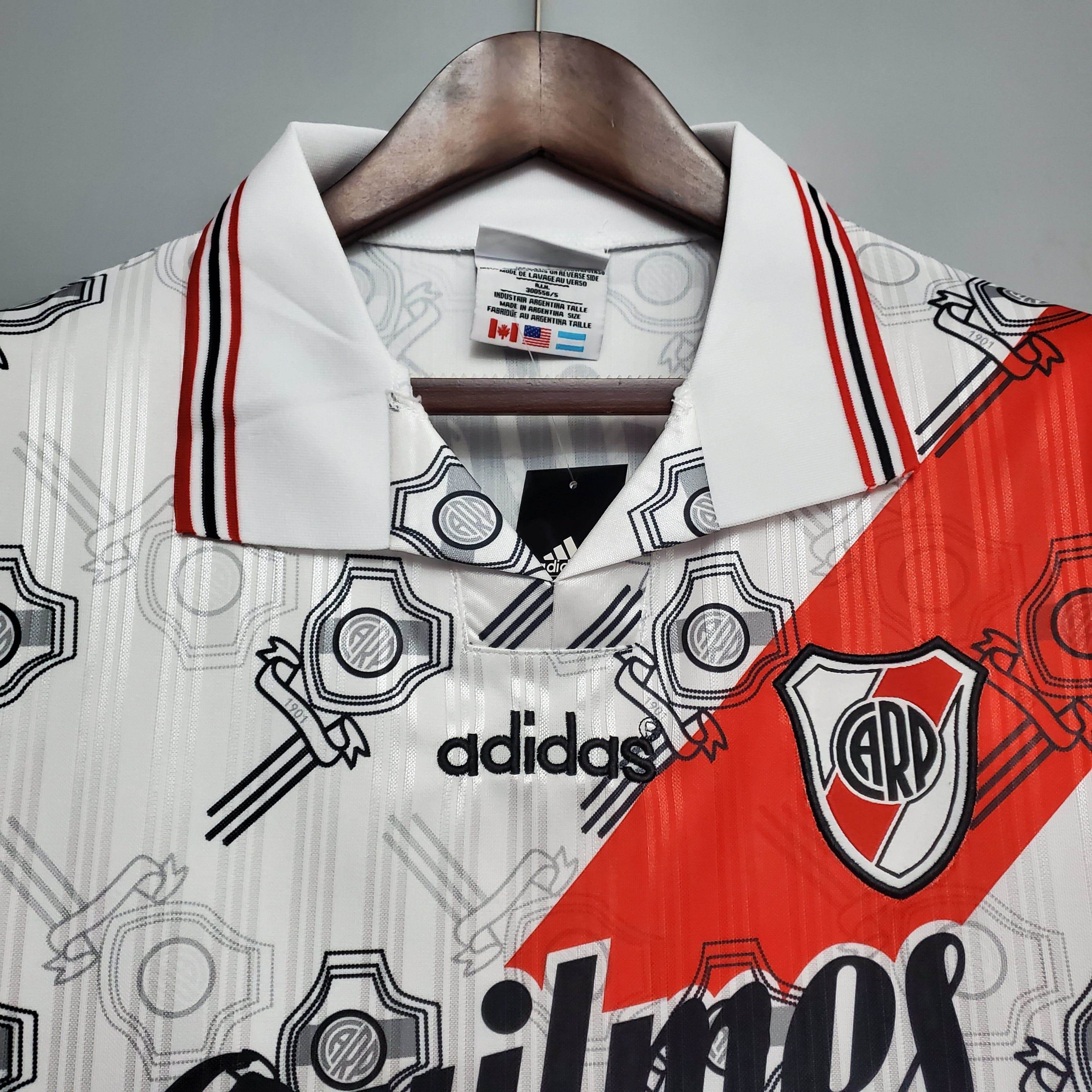 CAMISETA RIVER PLATE I 1996 HOMBRE (RETRO) - ZonaCamisetas