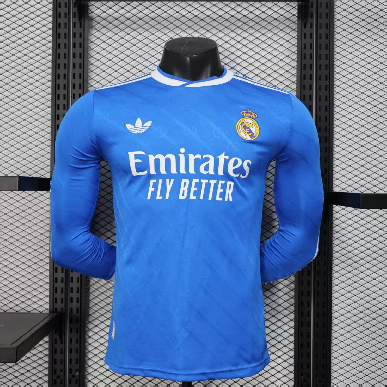 CAMISETA REAL MADRID lI 25/26 (VERSIÓN JUGADOR) MANGA LARGA - ZonaCamisetas