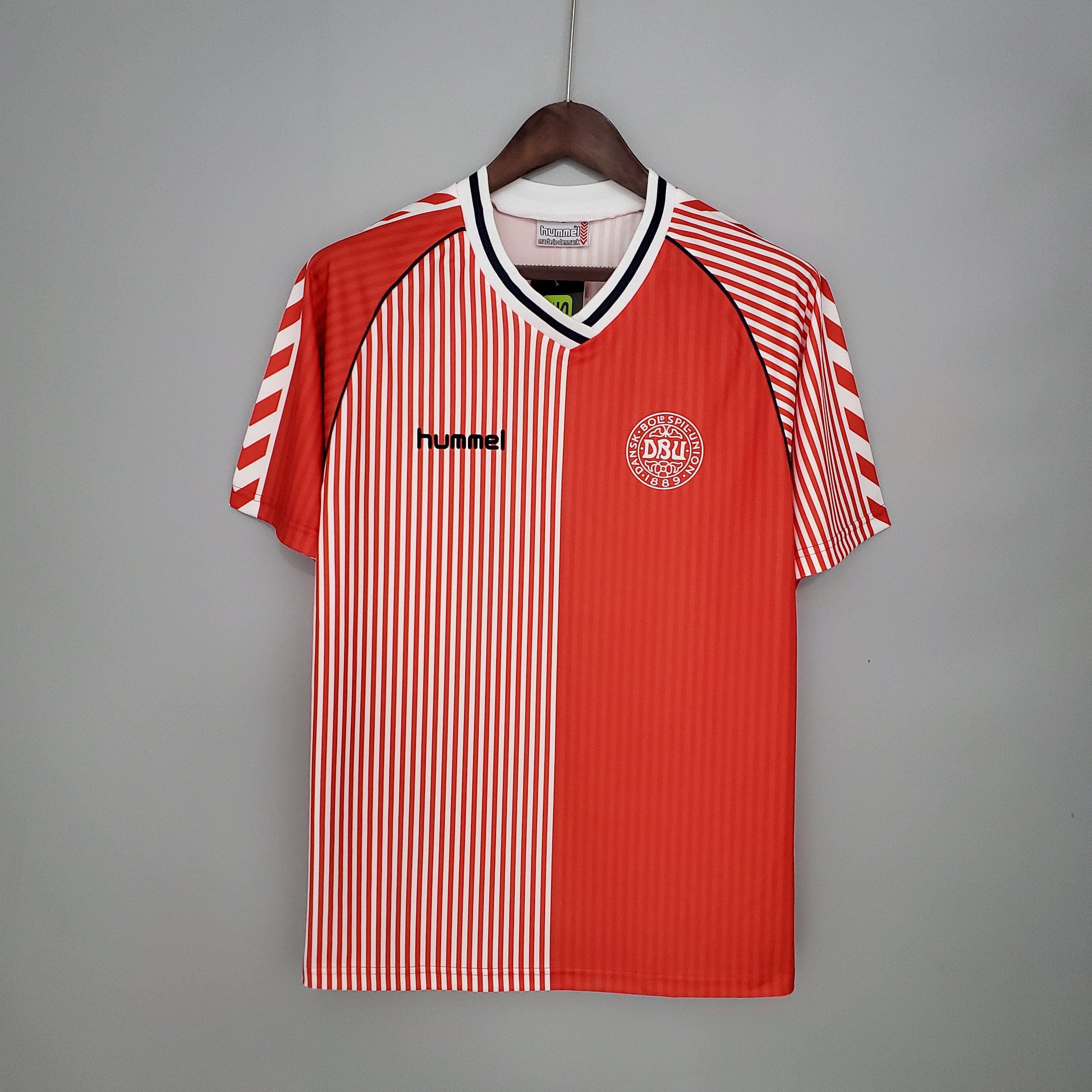 CAMISETA DINAMARCA I 86/87 HOMBRE (RETRO)