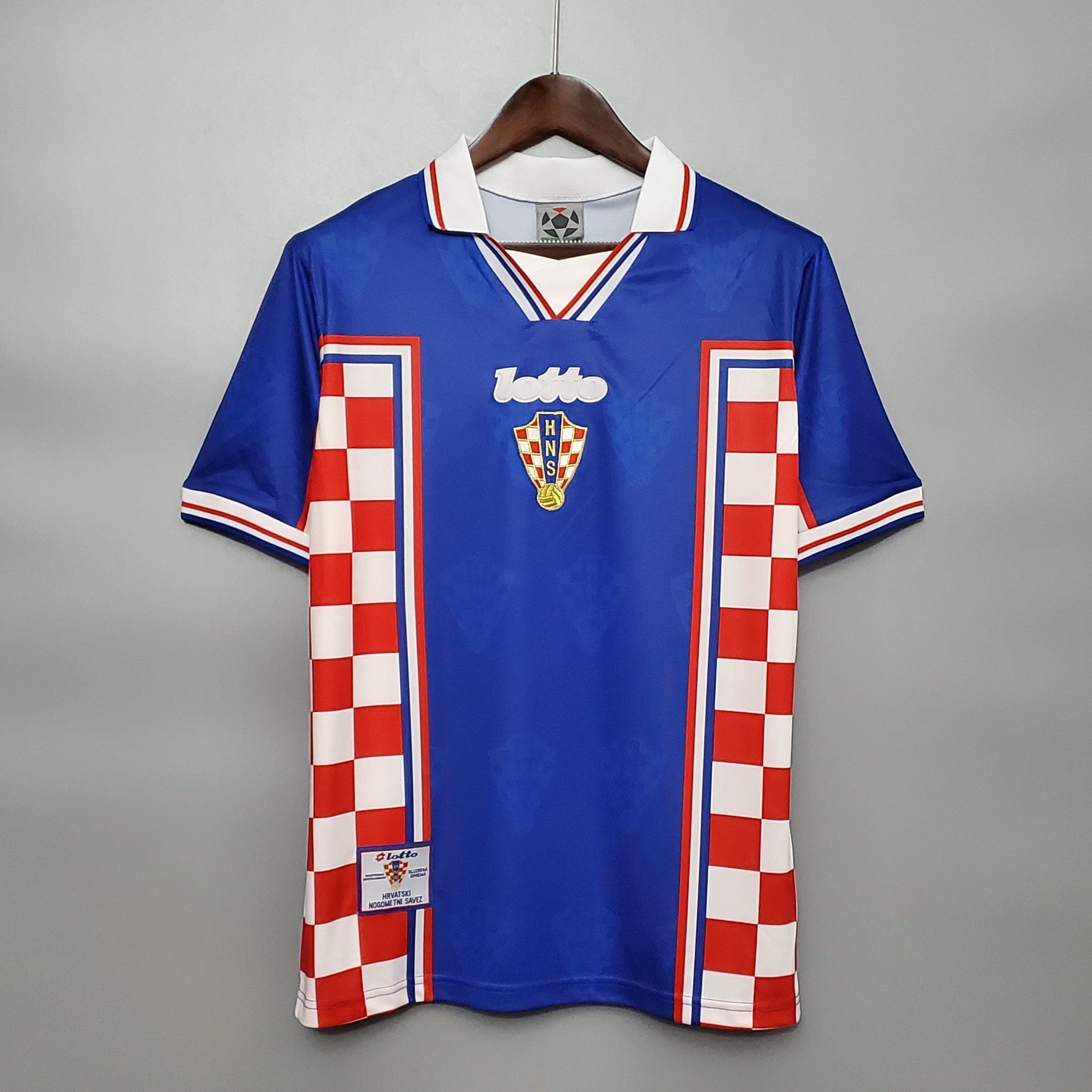 CAMISETA CROACIA I 1998 HOMBRE (RETRO)