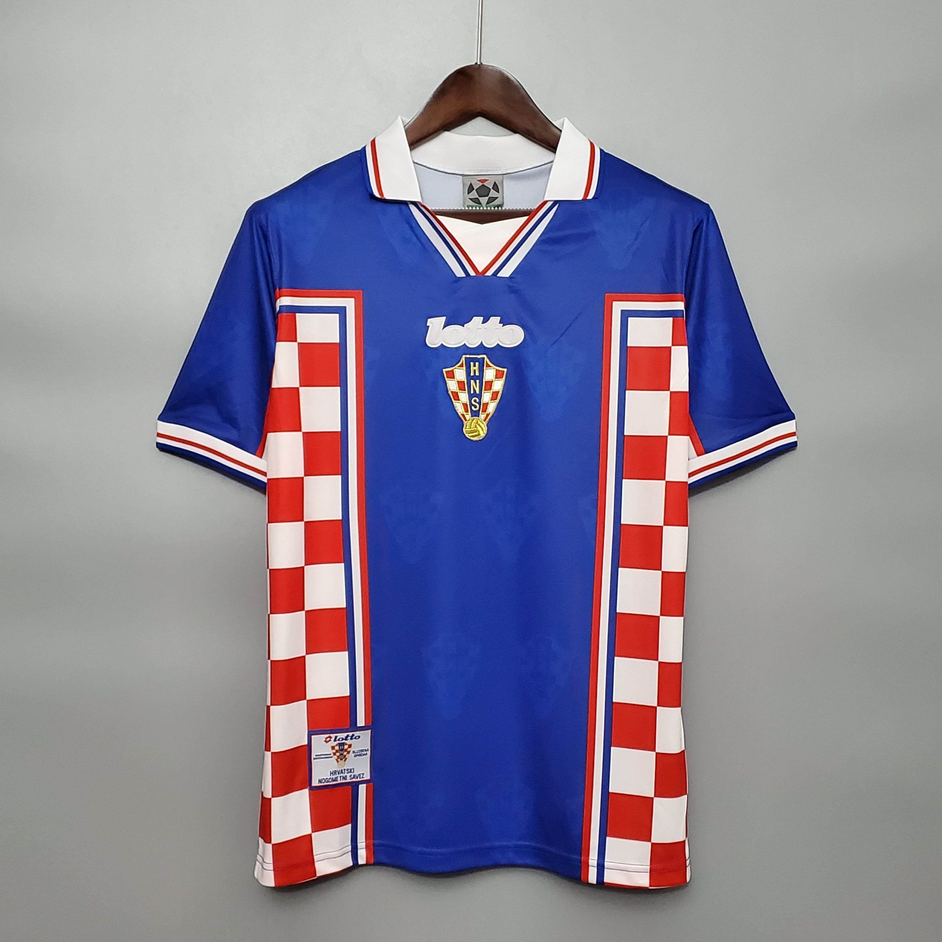 CAMISETA CROACIA I 1998 HOMBRE (RETRO) - ZonaCamisetas