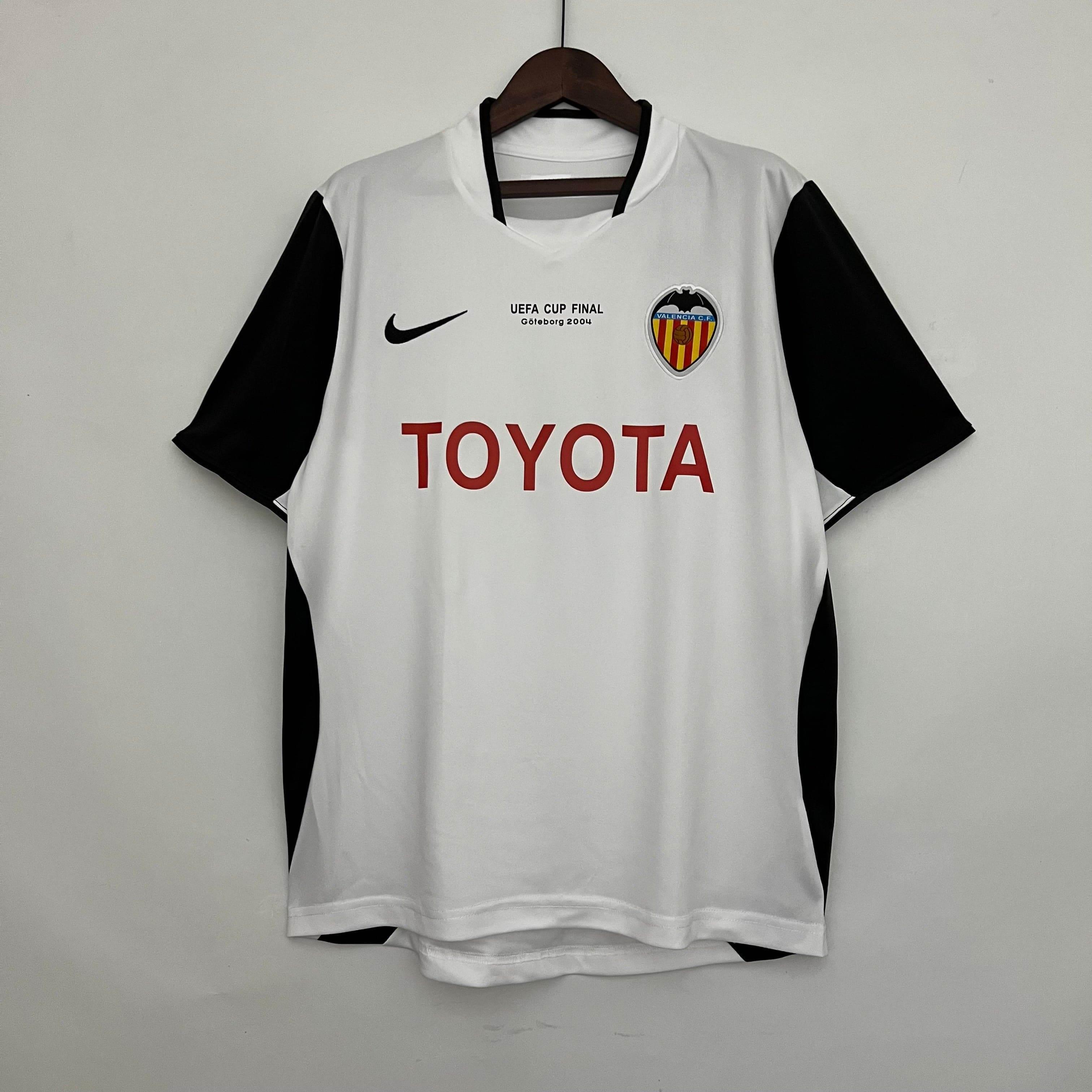 CAMISETA VALENCIA I 03/04 HOMBRE (RETRO) - ZonaCamisetas