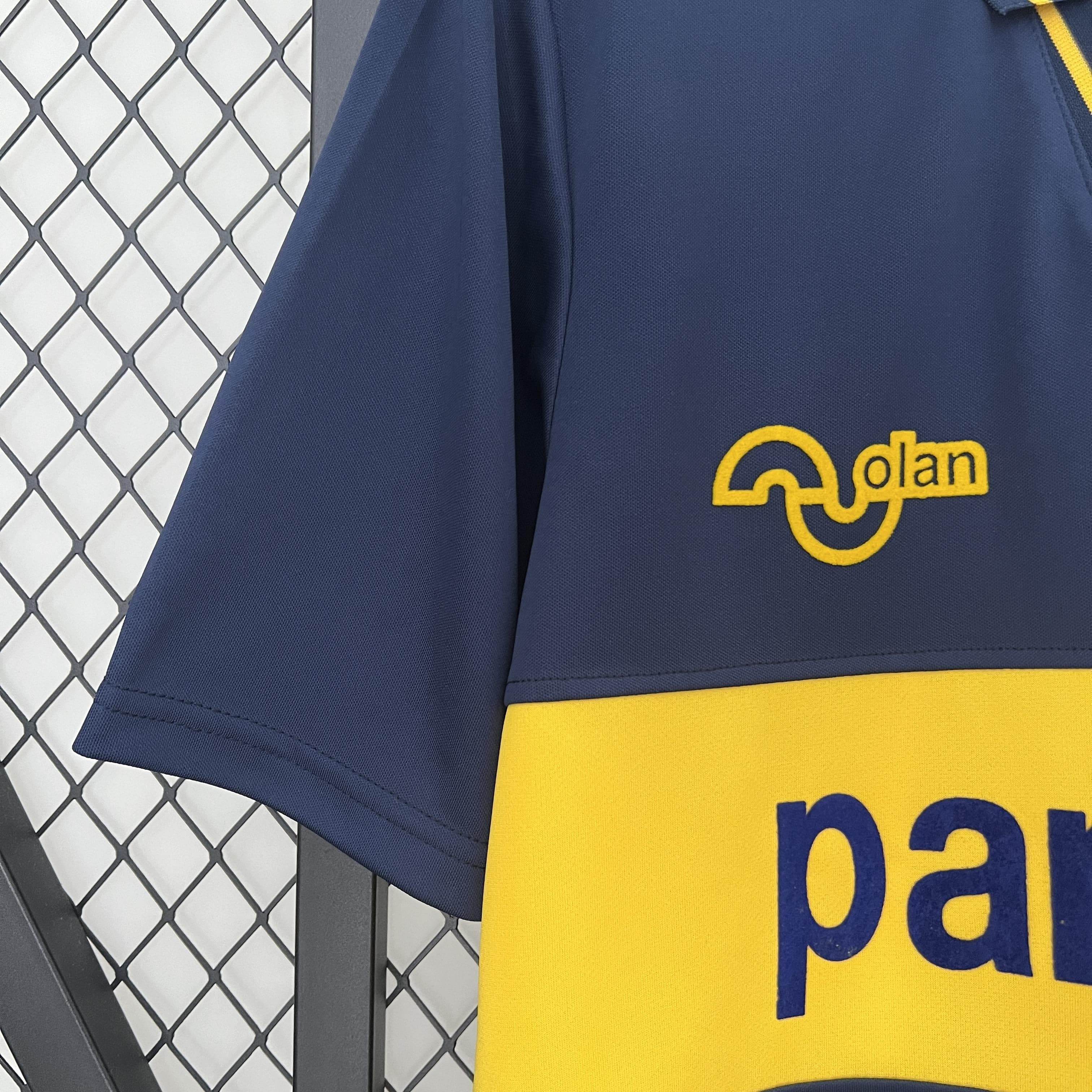 CAMISETA BOCA JUNIORS 94/95 HOMBRE (RETRO) - ZonaCamisetas