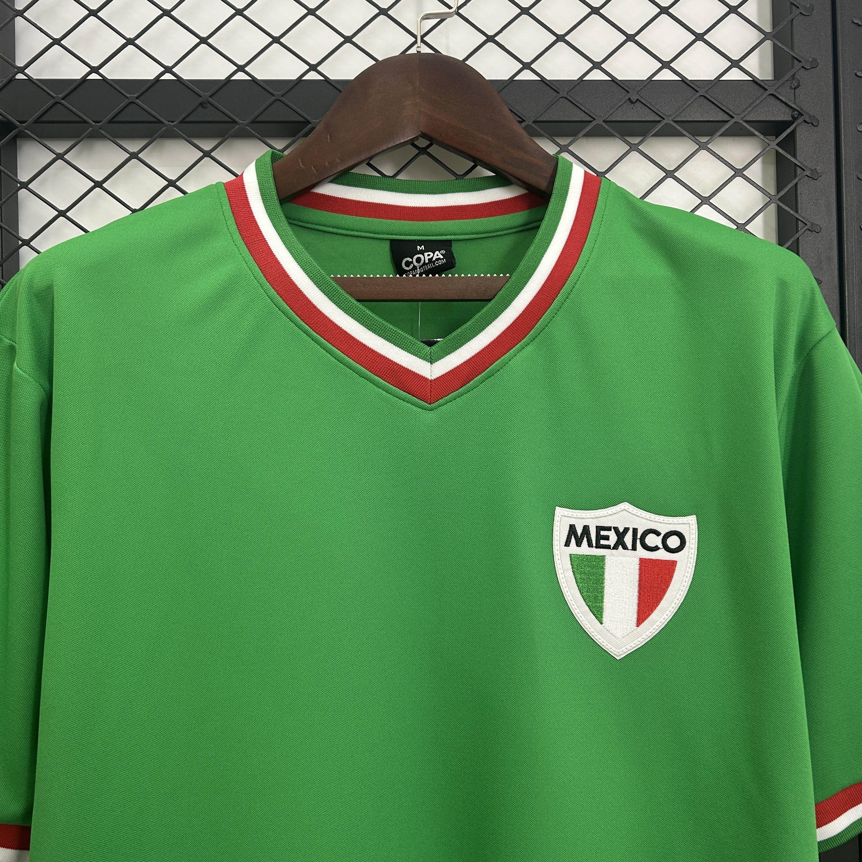 CAMISETA MEXICO I 1970 HOMBRE (RETRO) - ZonaCamisetas