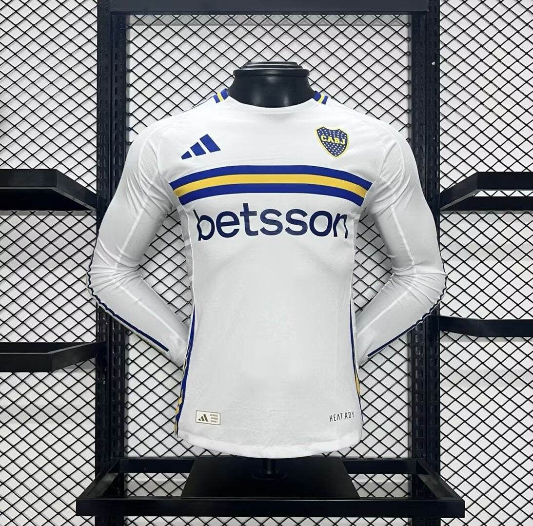 CAMISETA BOCA JUNIORS lI 24/25 HOMBRE MANGA LARGA (VERSIÓN JUGADOR) - ZonaCamisetas