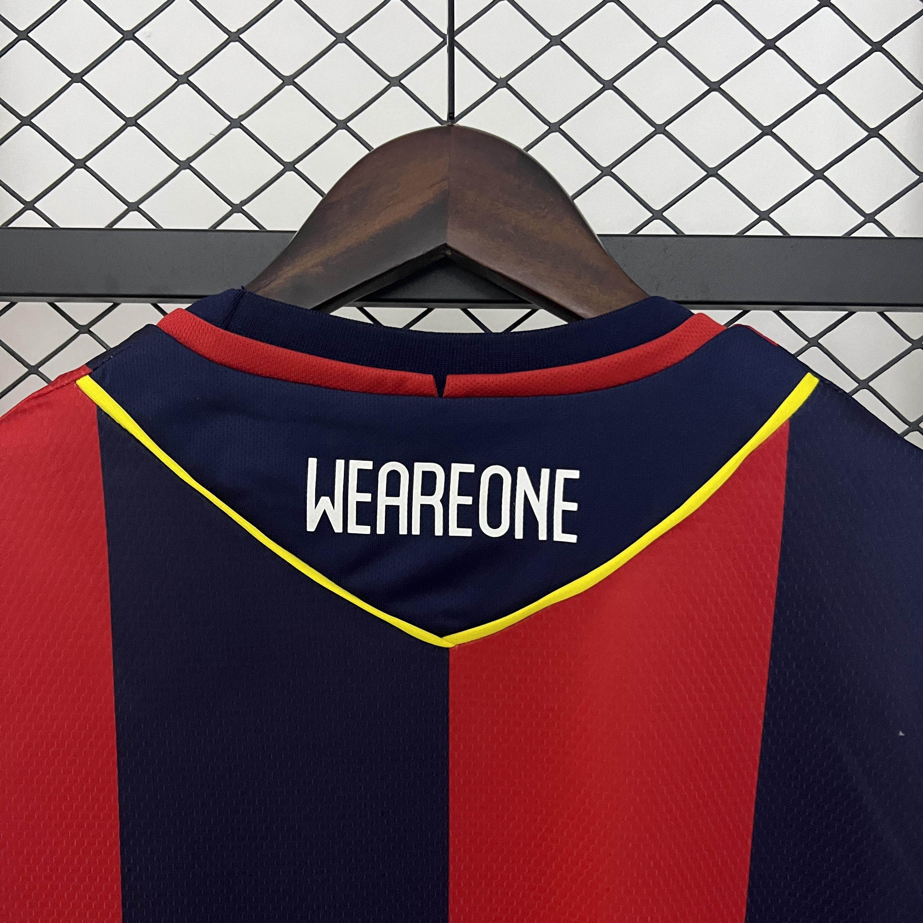 CAMISETA BOLOGNA I 24/25 HOMBRE (VERSIÓN FAN) - ZonaCamisetas