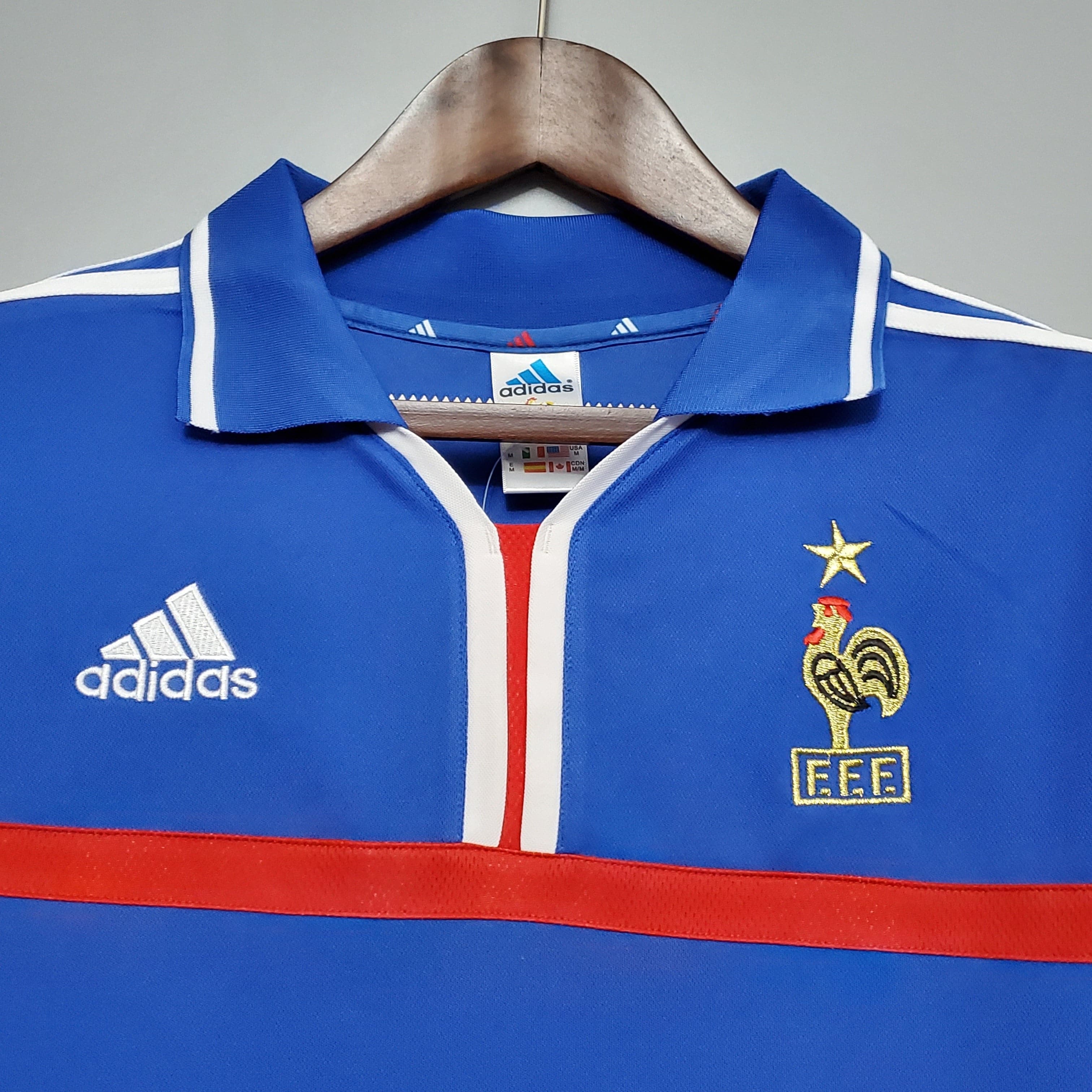 CAMISETA FRANCIA I 2000 HOMBRE (RETRO)