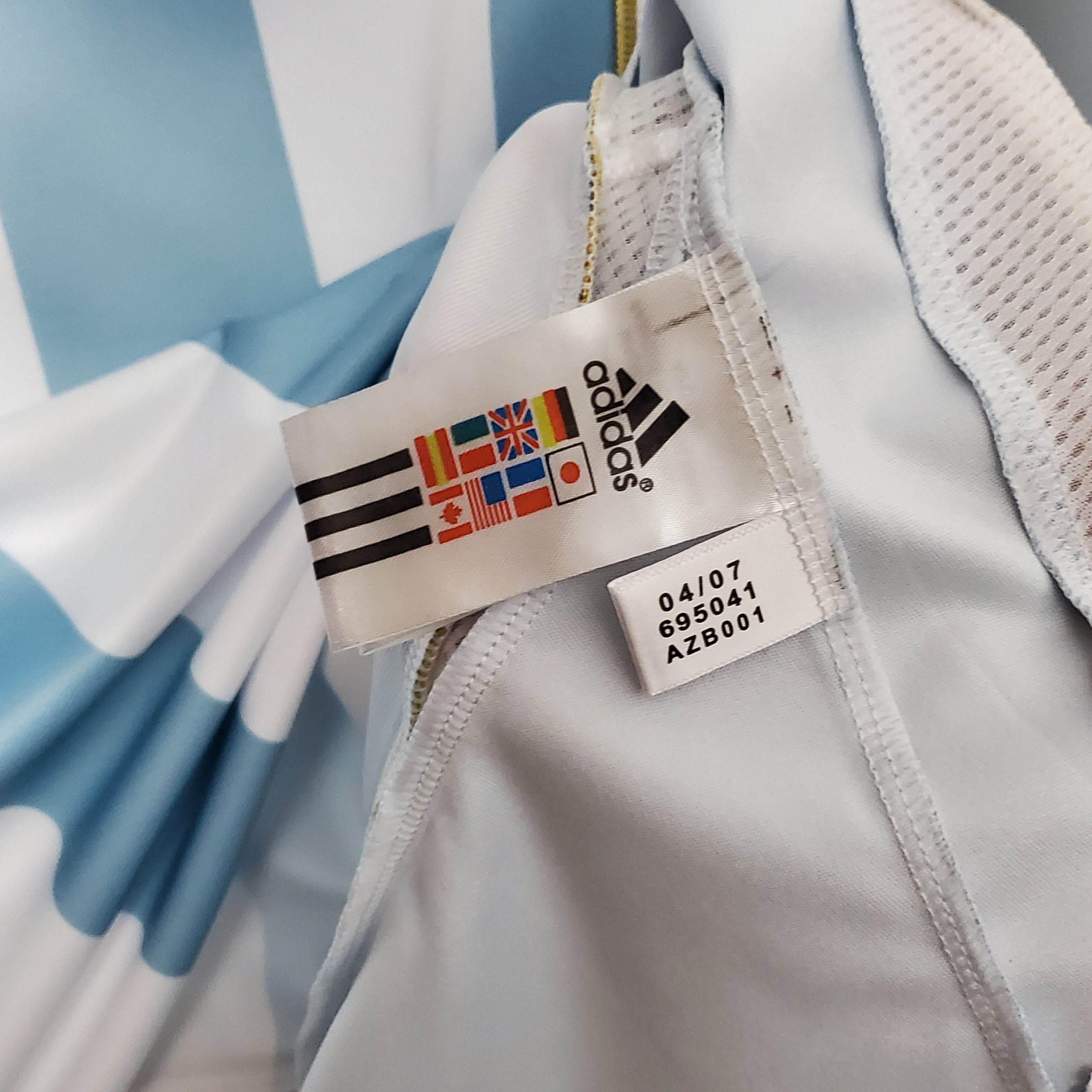 CAMISETA ARGENTINA I 06/07 HOMBRE (RETRO) - ZonaCamisetas