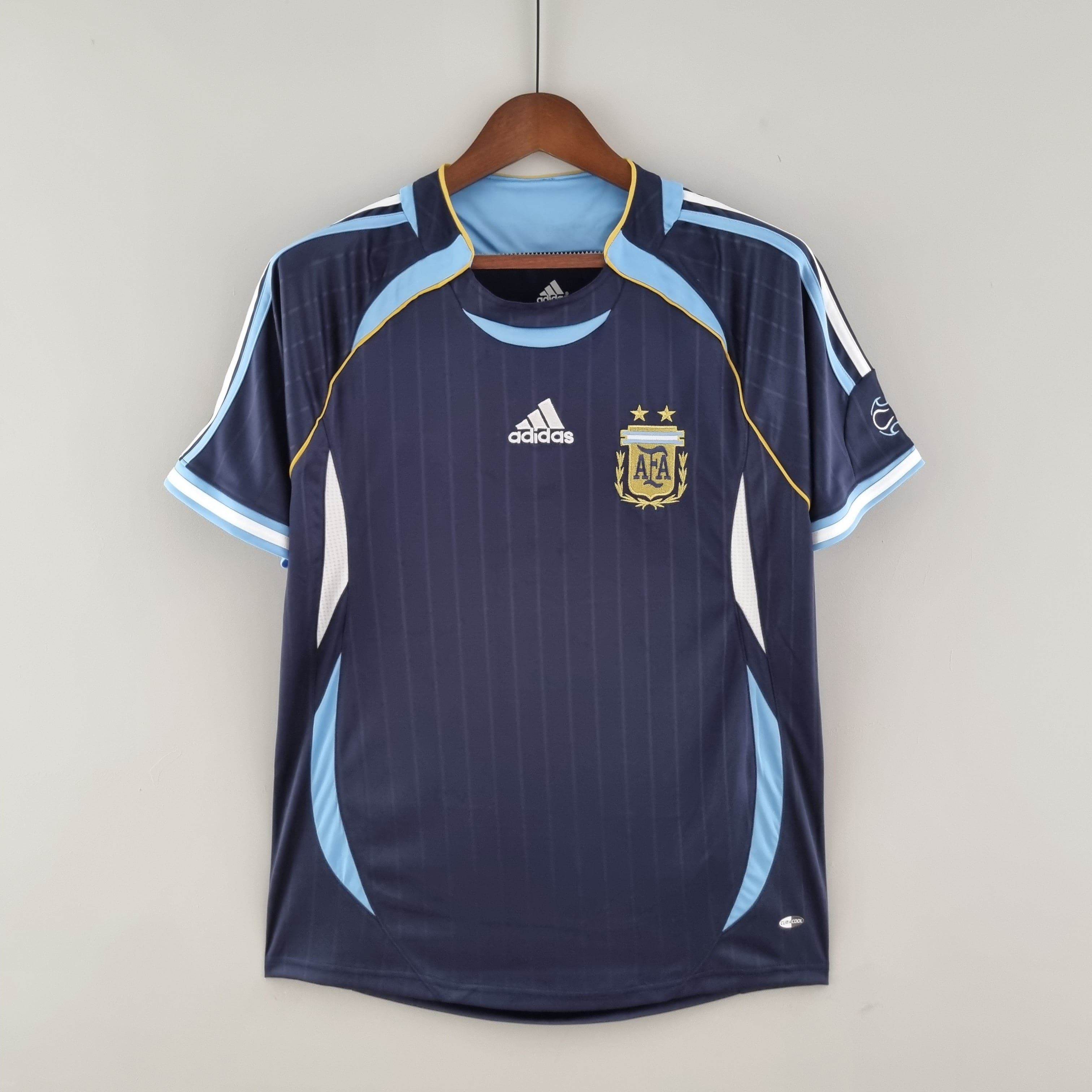 CAMISETA ARGENTINA II 06/07 HOMBRE (RETRO) - ZonaCamisetas