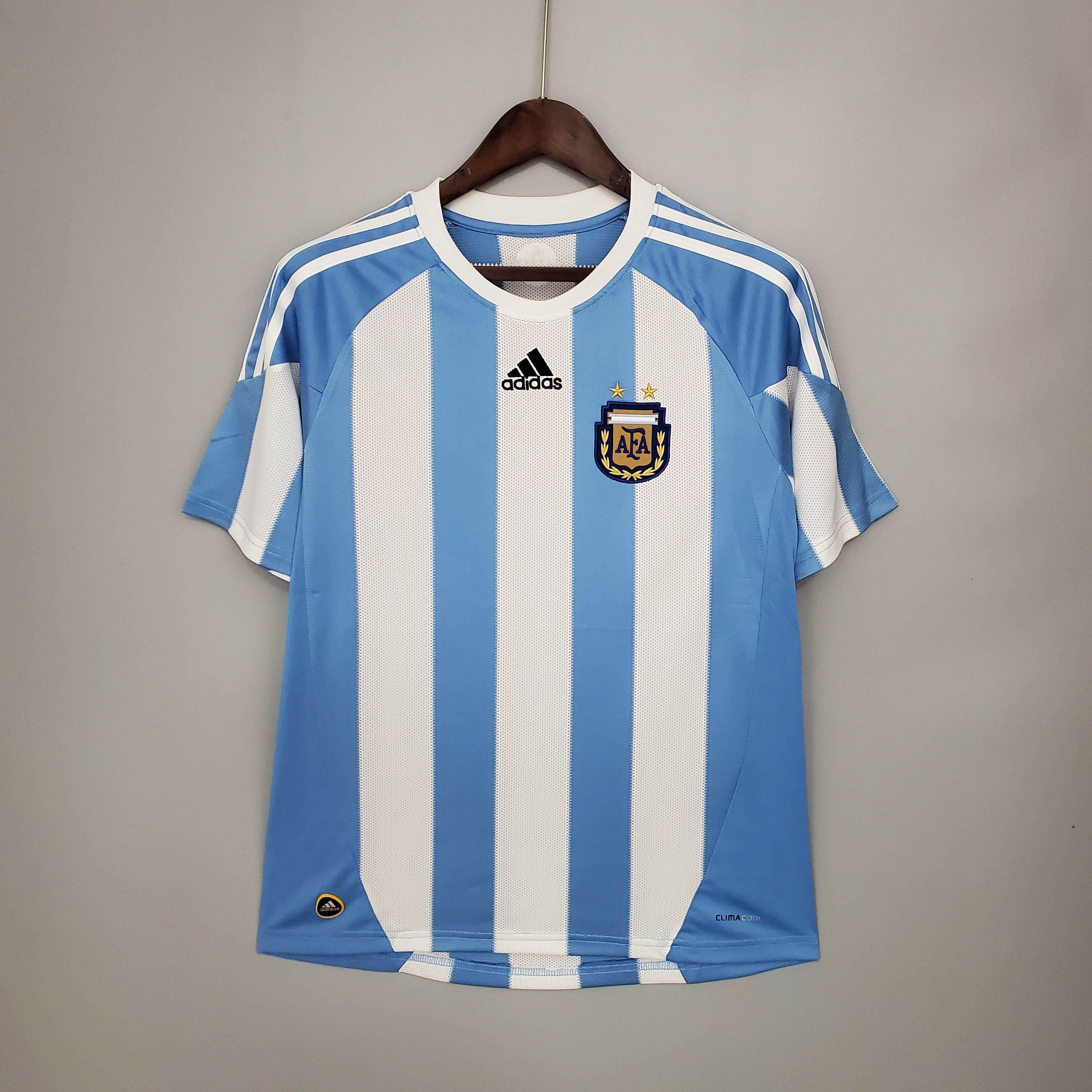 CAMISETA ARGENTINA I 10/11 HOMBRE (RETRO) - ZonaCamisetas