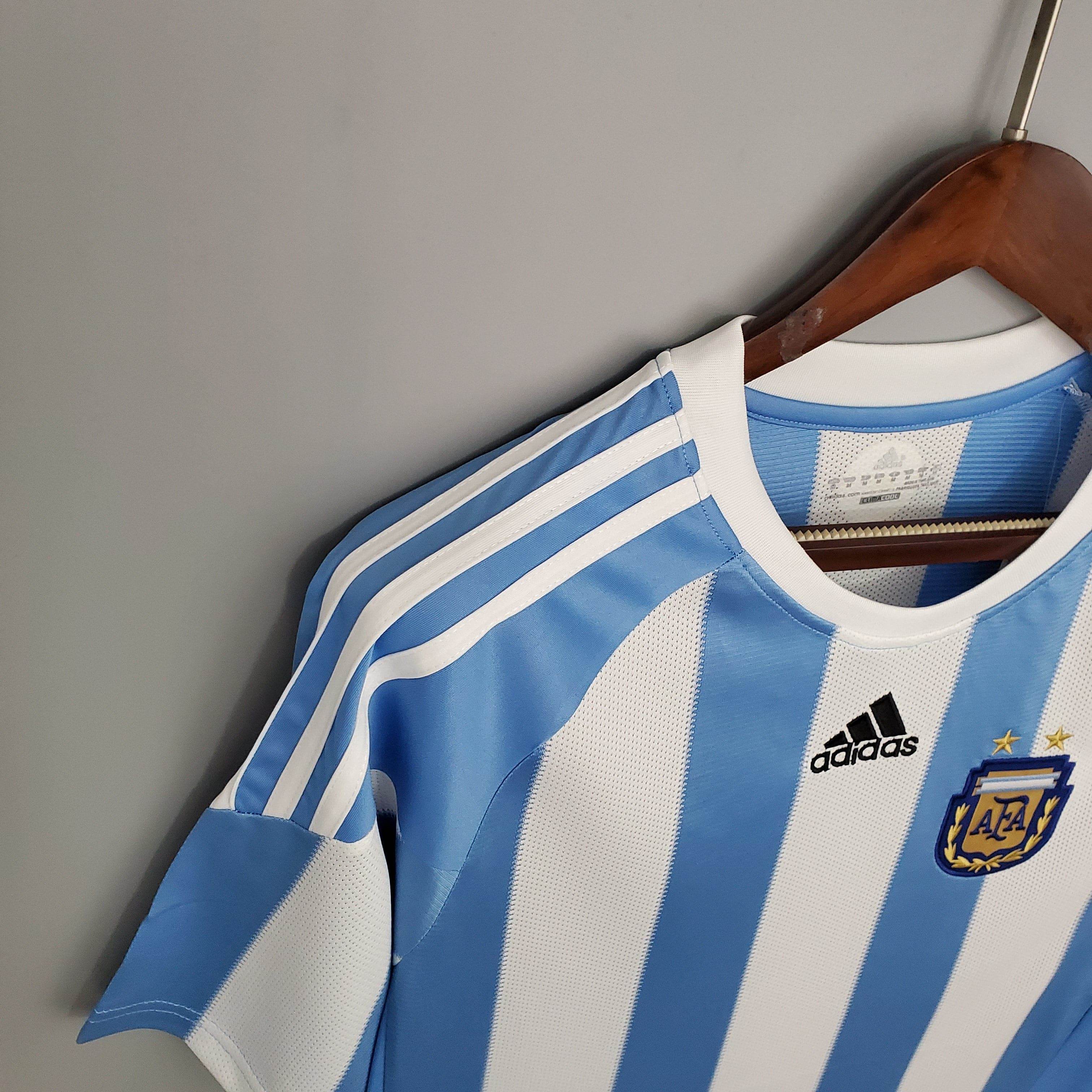 CAMISETA ARGENTINA I 10/11 HOMBRE (RETRO) - ZonaCamisetas