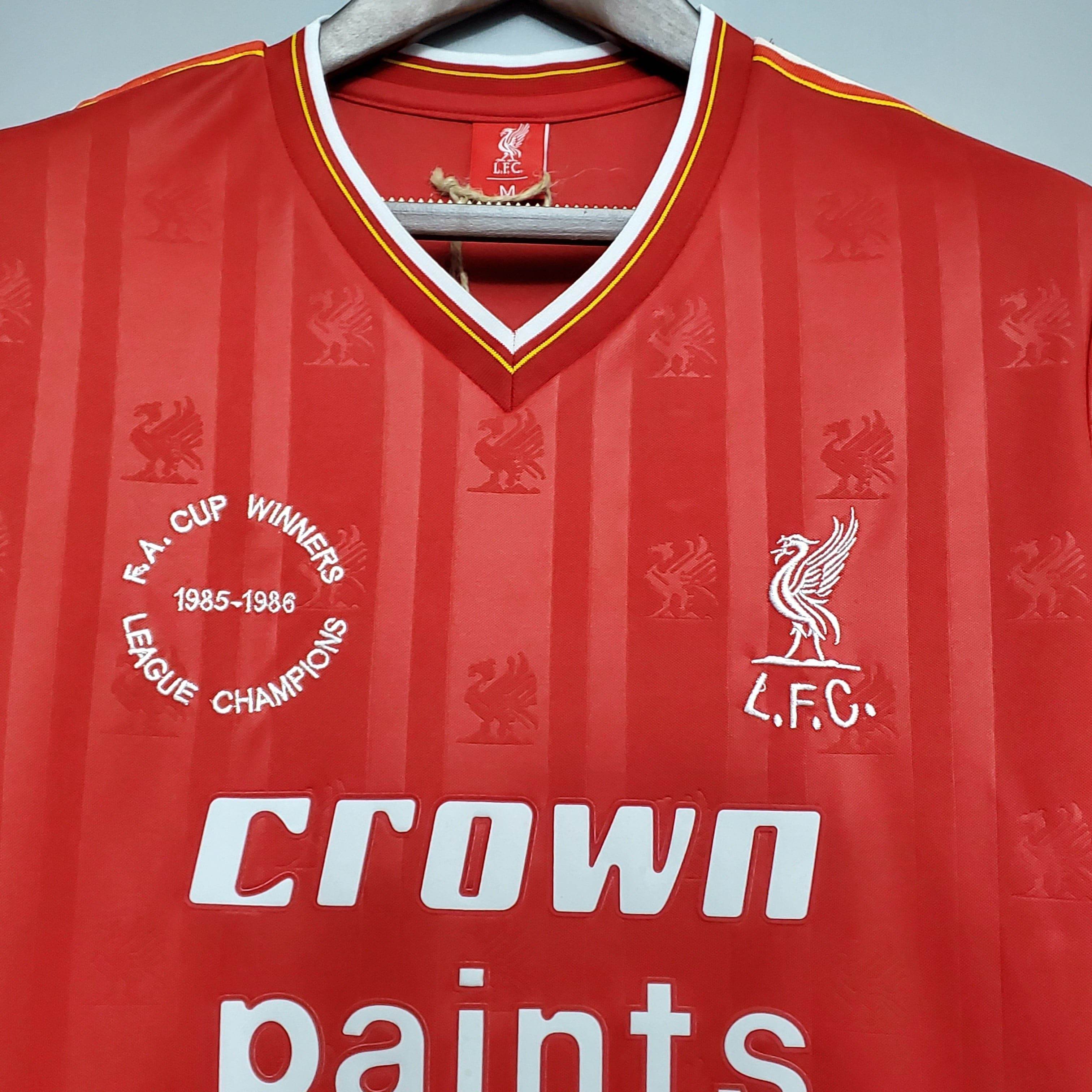 CAMISETA LIVERPOOL I 1985 HOMBRE (RETRO) - ZonaCamisetas