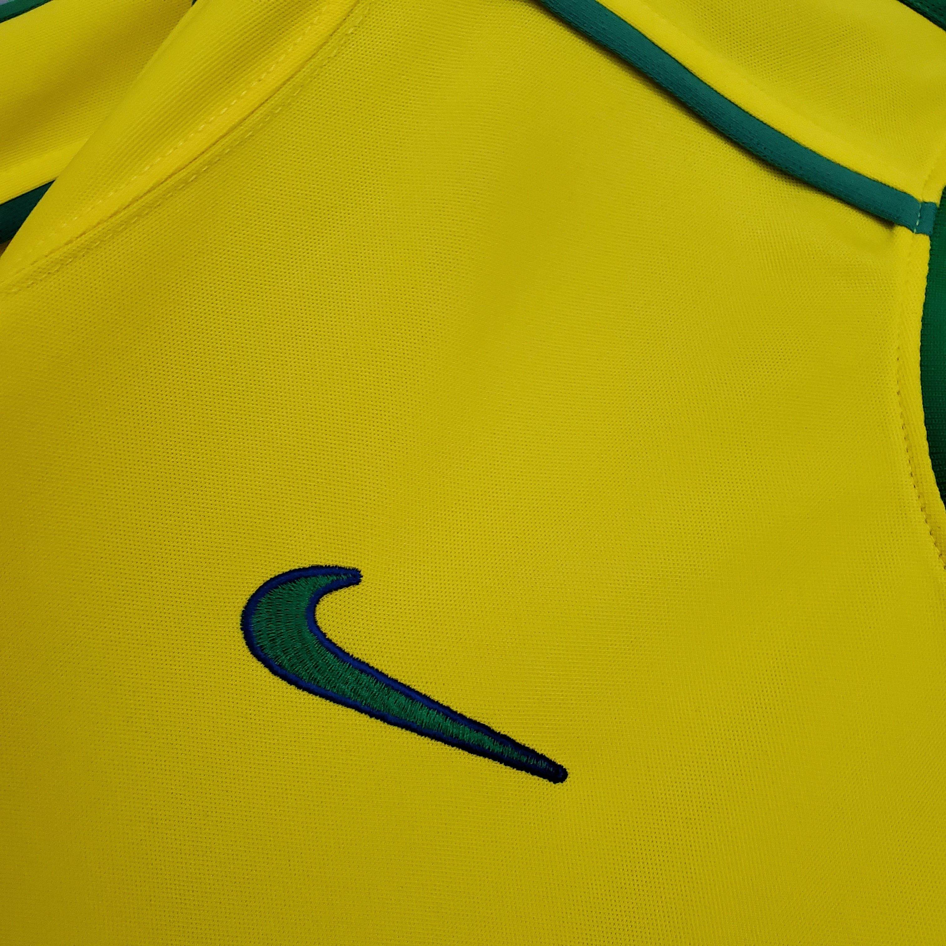 CAMISETA BRASIL I 98 HOMBRE (RETRO) - ZonaCamisetas