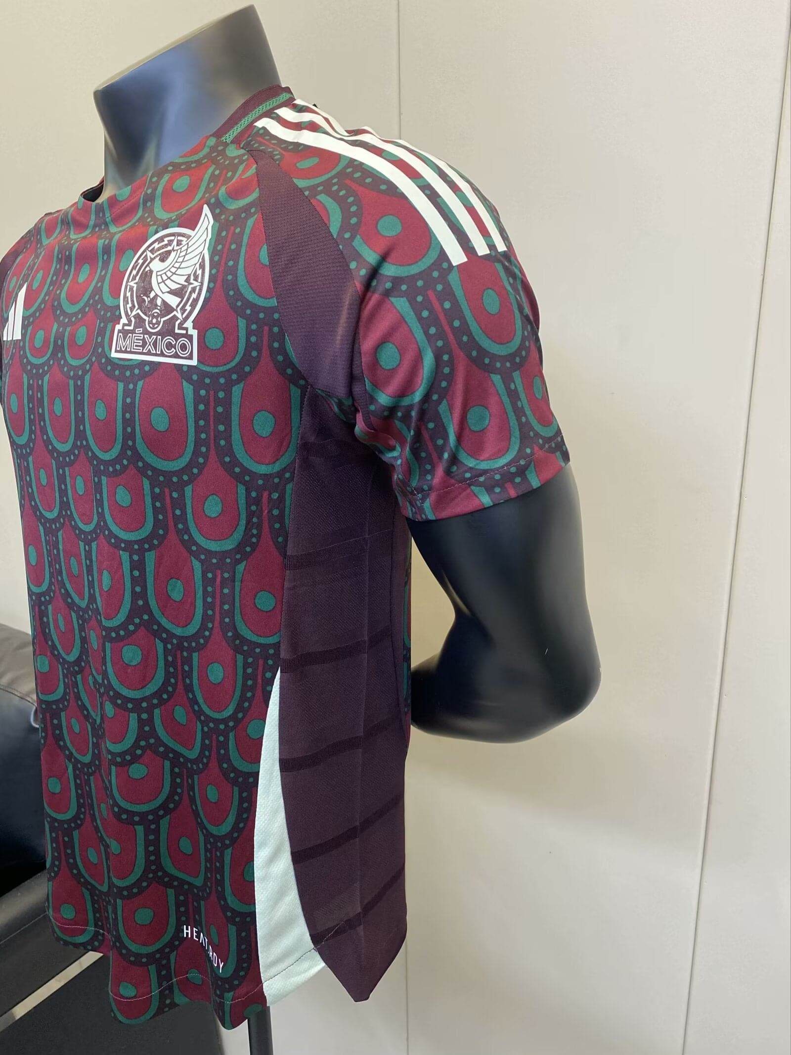 CAMISETA MEXICO I 2024 HOMBRE (VERSIÓN JUGADOR) - ZonaCamisetas