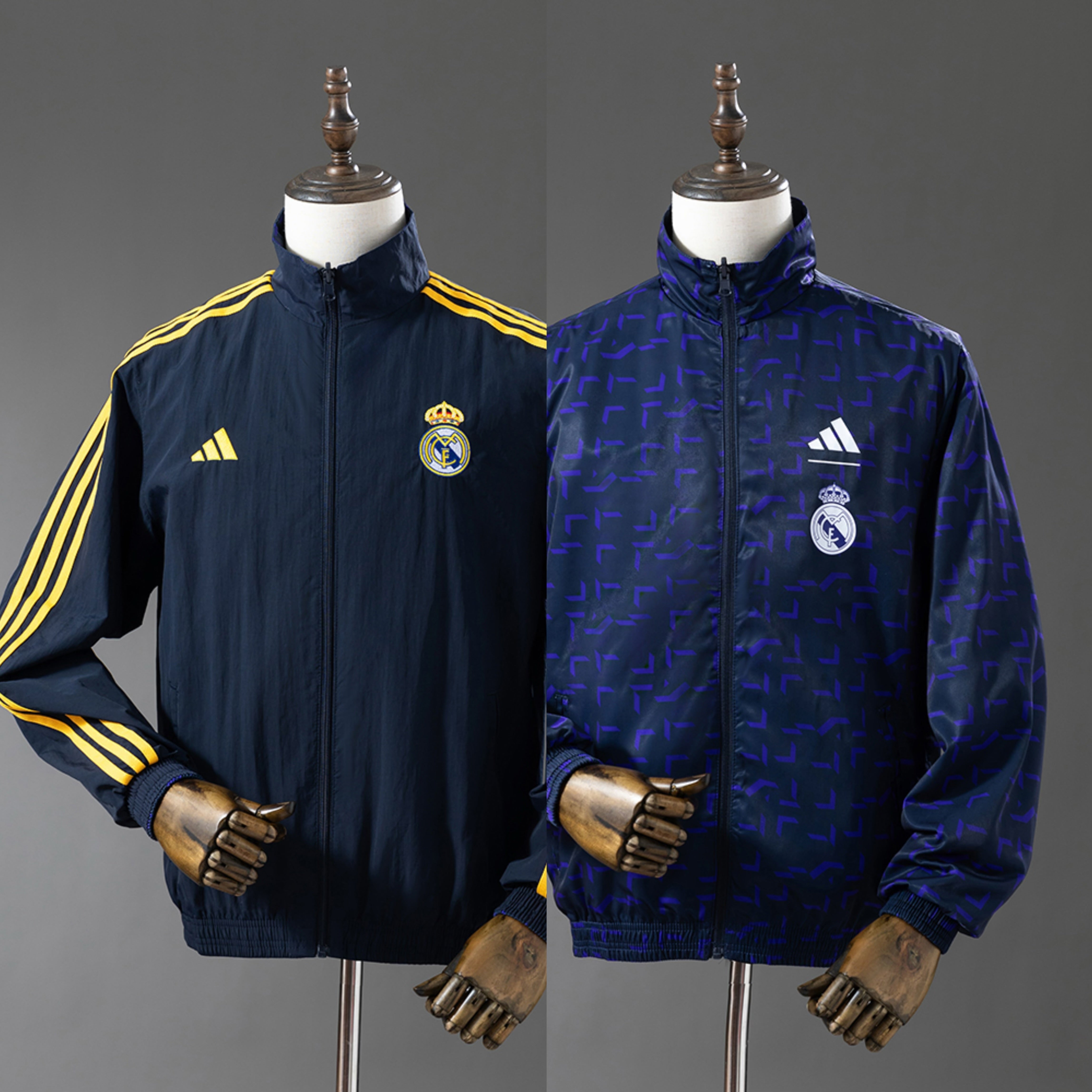 CORTAVIENTO REAL MADRID I REVERSIBLE 2025