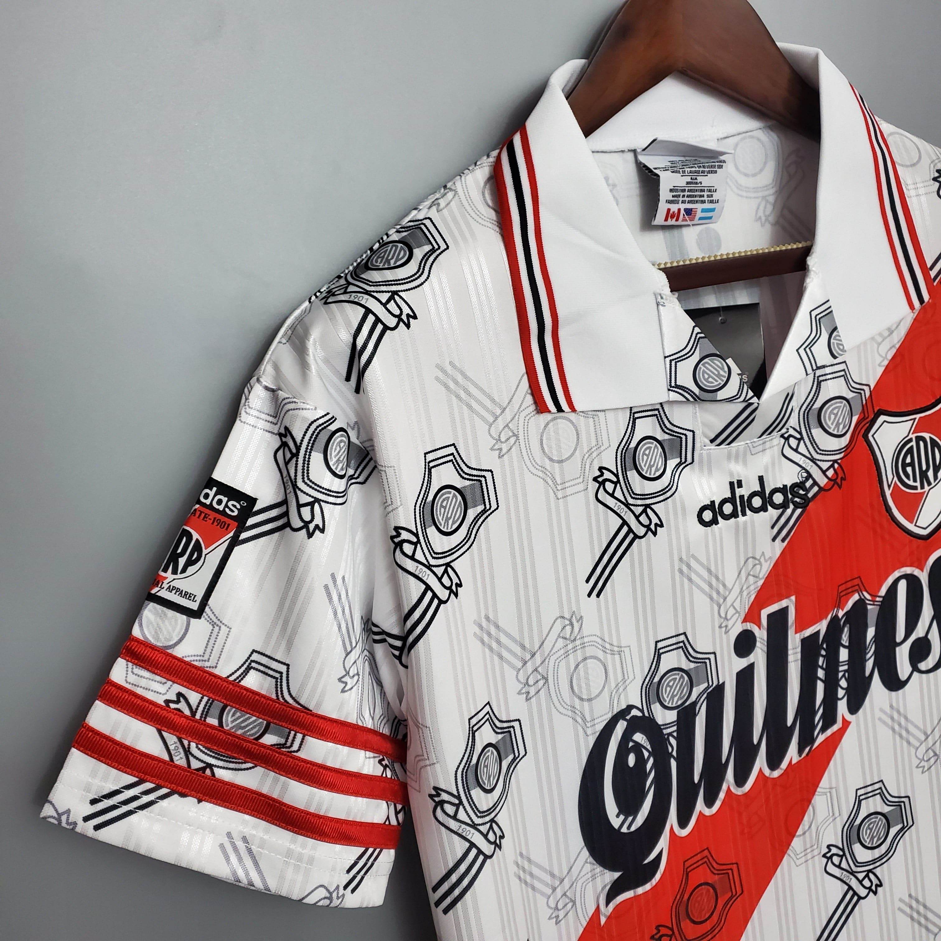 CAMISETA RIVER PLATE I 1996 HOMBRE (RETRO) - ZonaCamisetas