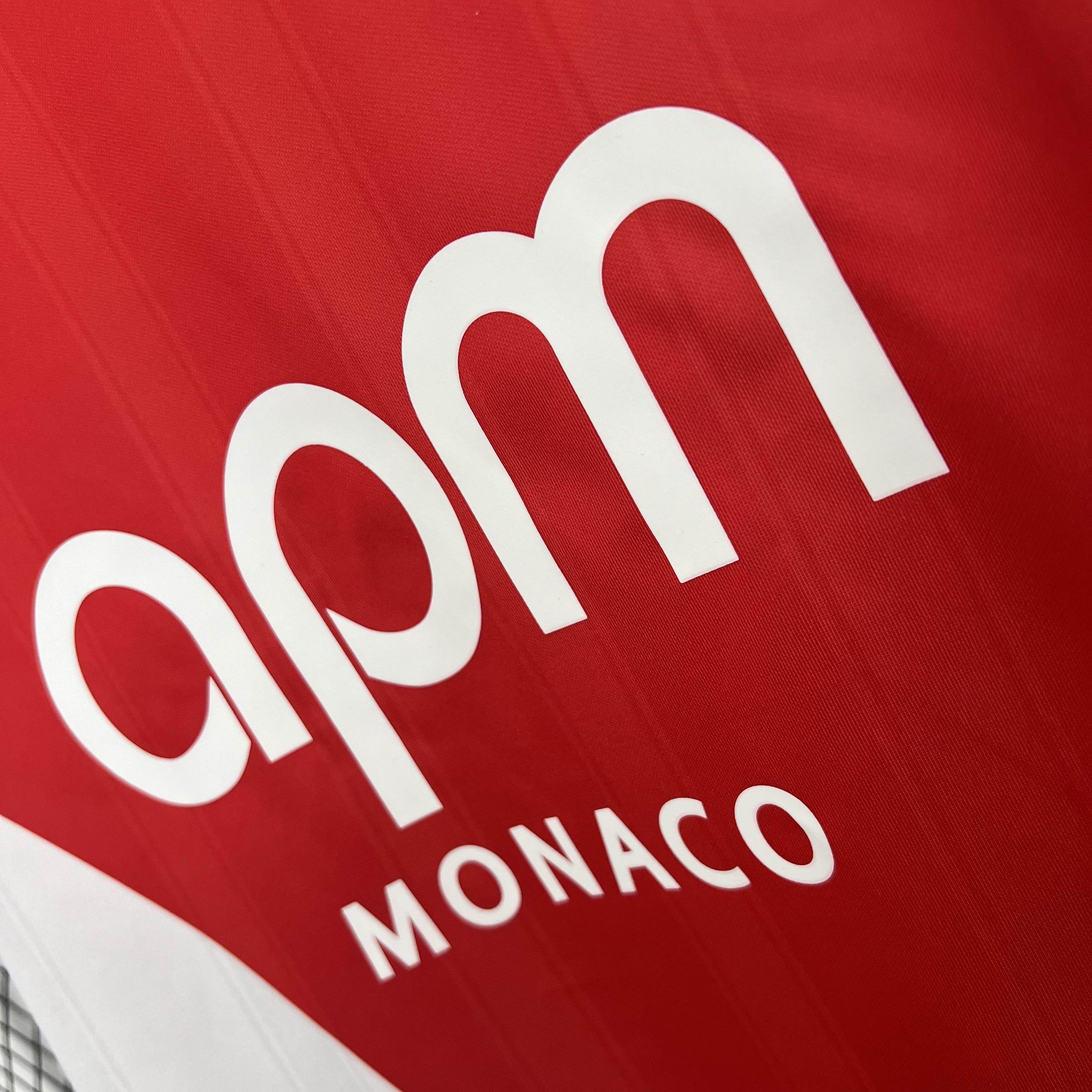 CAMISETA AS MONACO I 25/26 HOMBRE (VERSIÓN FAN) - ZonaCamisetas