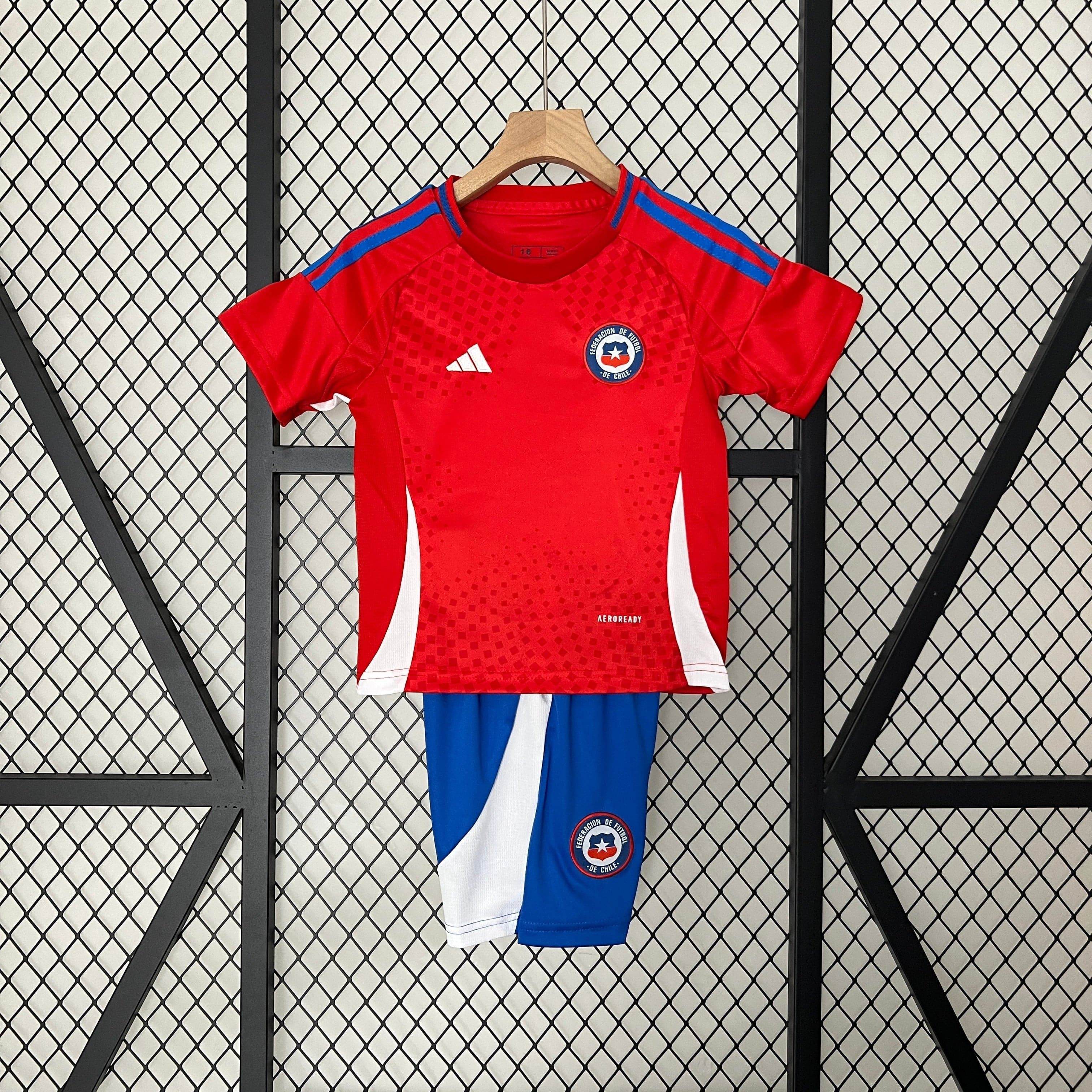 CAMISETA CHILE I COPA AMÉRICA 2024 CONJUNTO INFANTIL - ZonaCamisetas