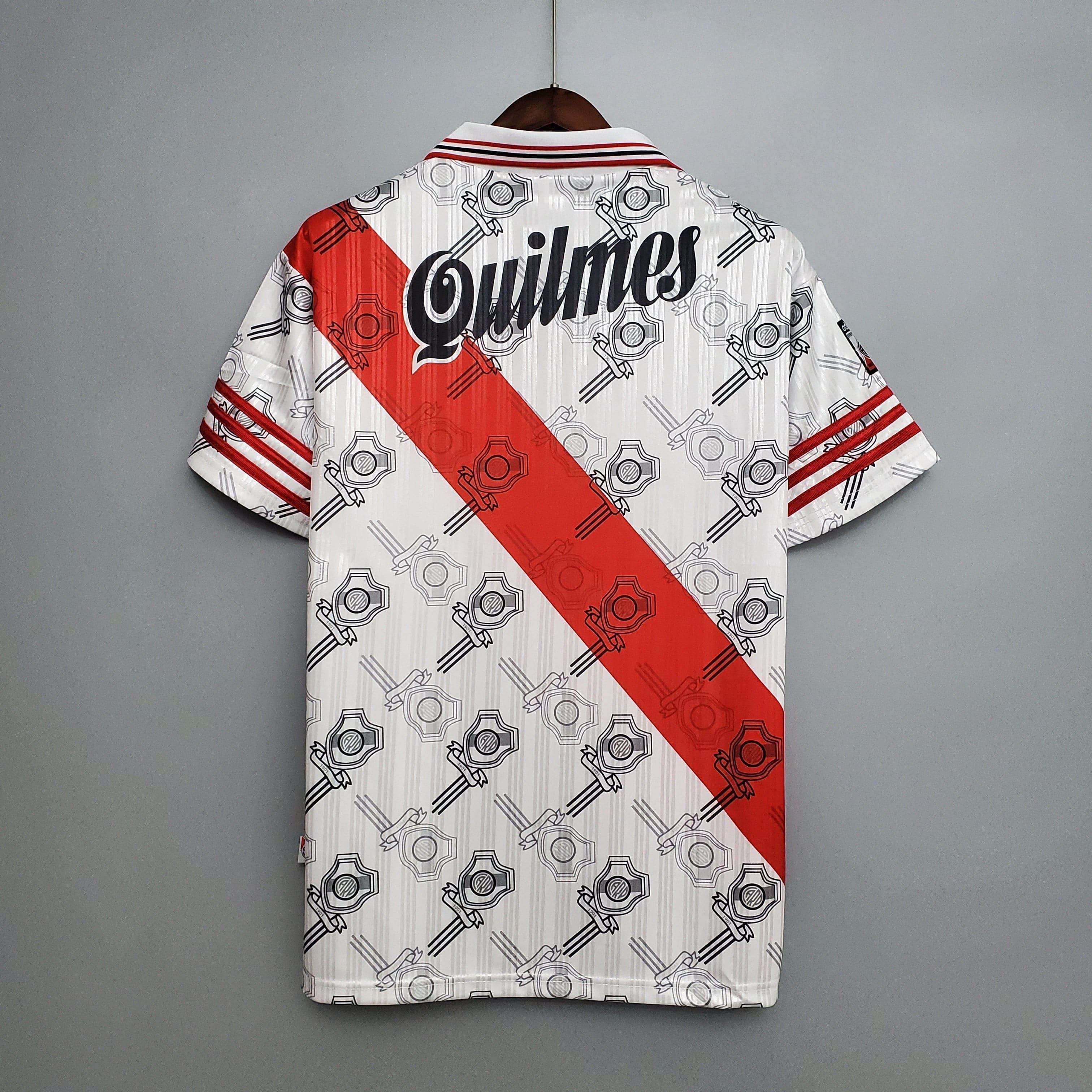 CAMISETA RIVER PLATE I 1996 HOMBRE (RETRO) - ZonaCamisetas