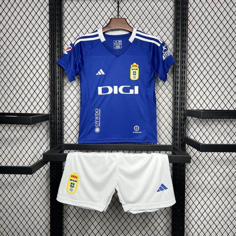 CAMISETA OVIEDO I 24/25 CONJUNTO INFANTIL - ZonaCamisetas
