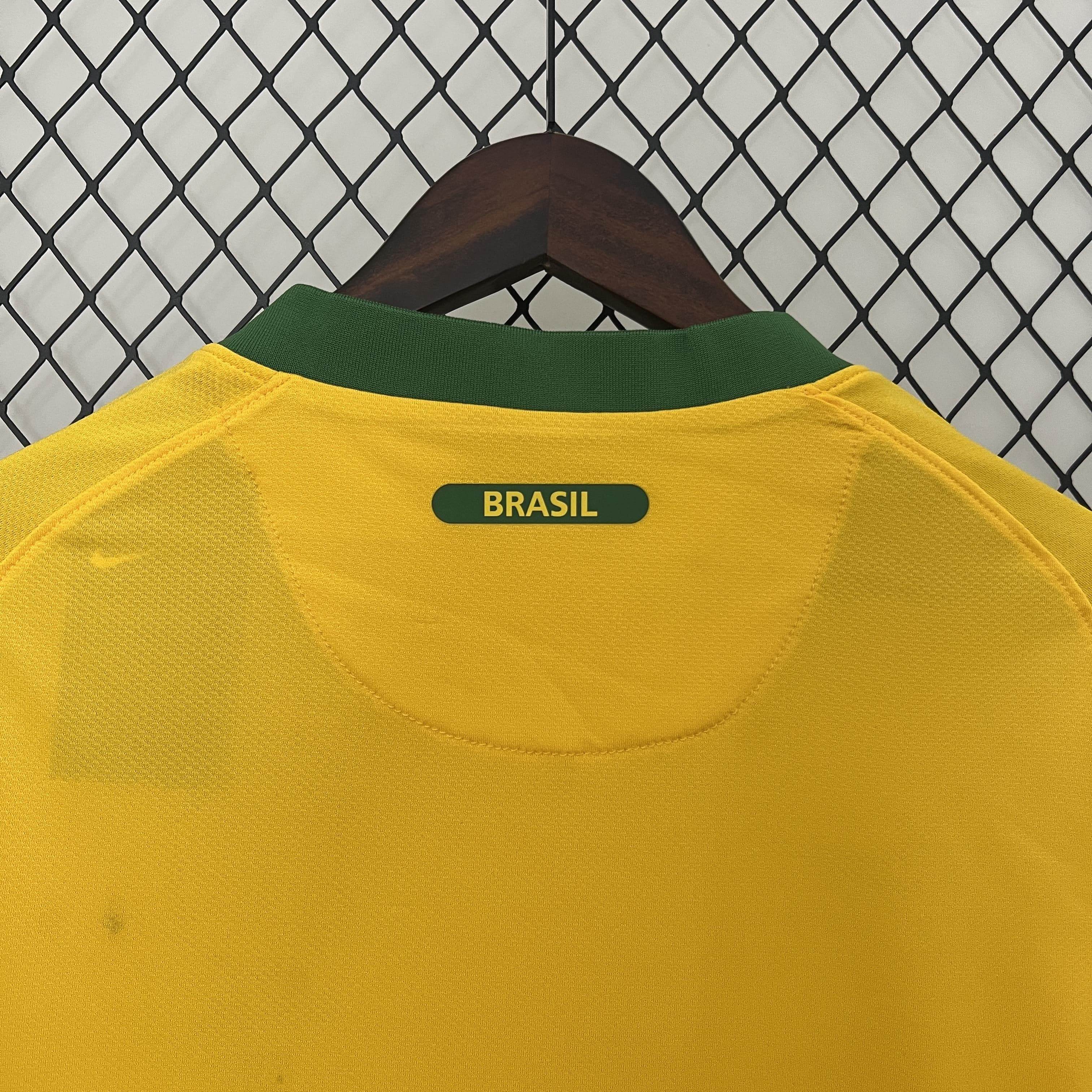 CAMISETA BRASIL I 2010 HOMBRE (RETRO) - ZonaCamisetas
