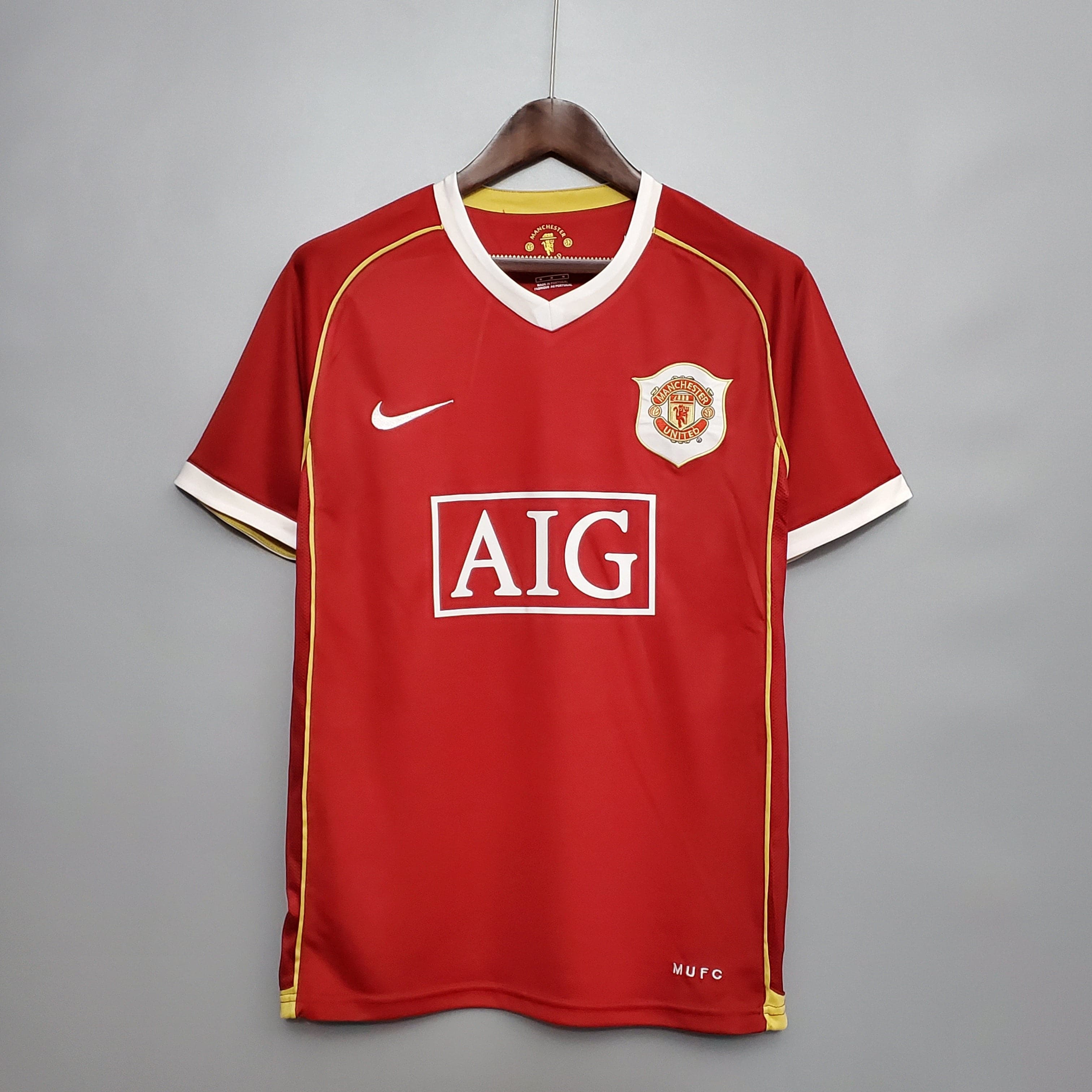 CAMISETA MANCHESTER UNITED I 06/07 HOMBRE (RETRO)