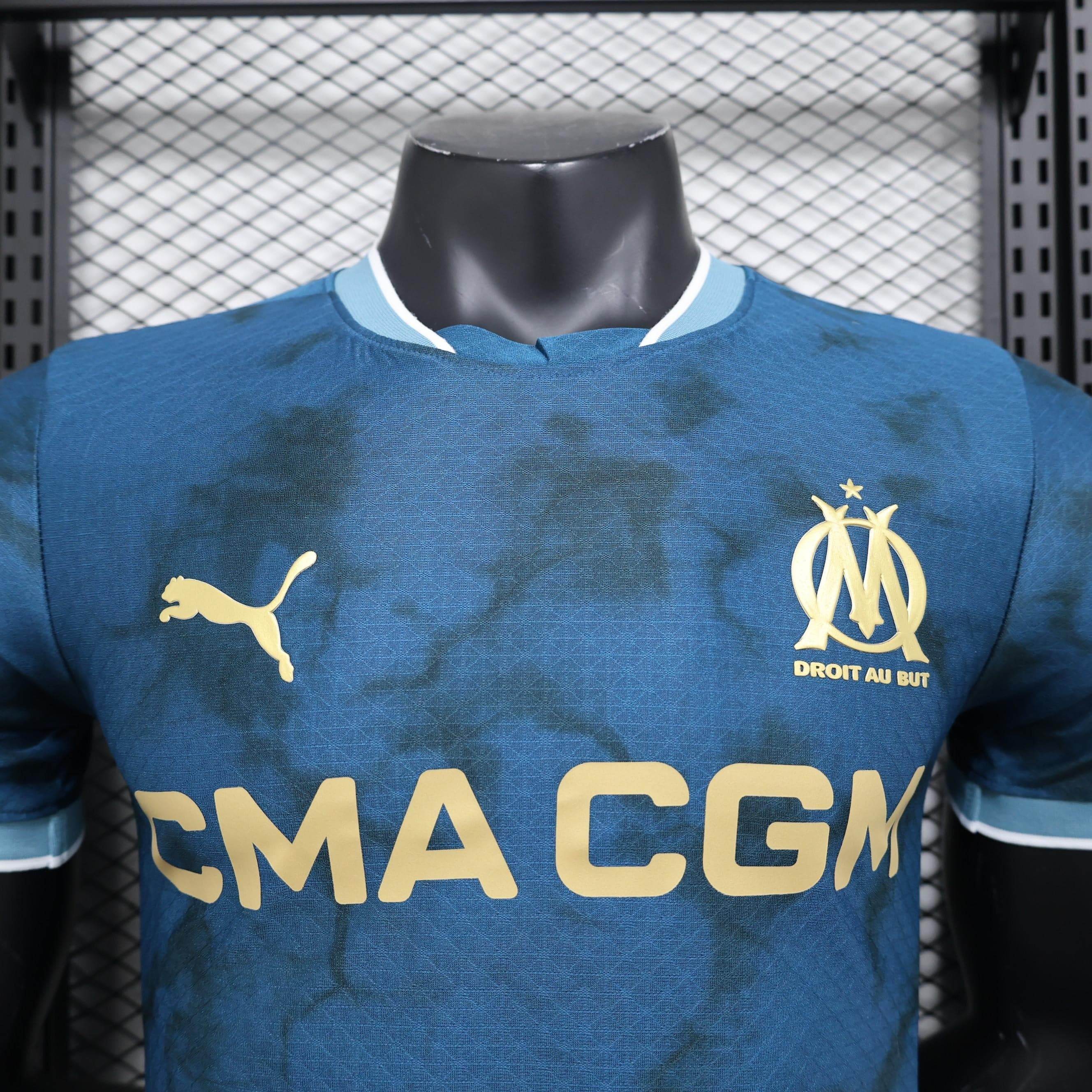 CAMISETA OLYMPIQUE DE MARSEILLE Il 24/25 HOMBRE (VERSIÓN JUGADOR) - ZonaCamisetas