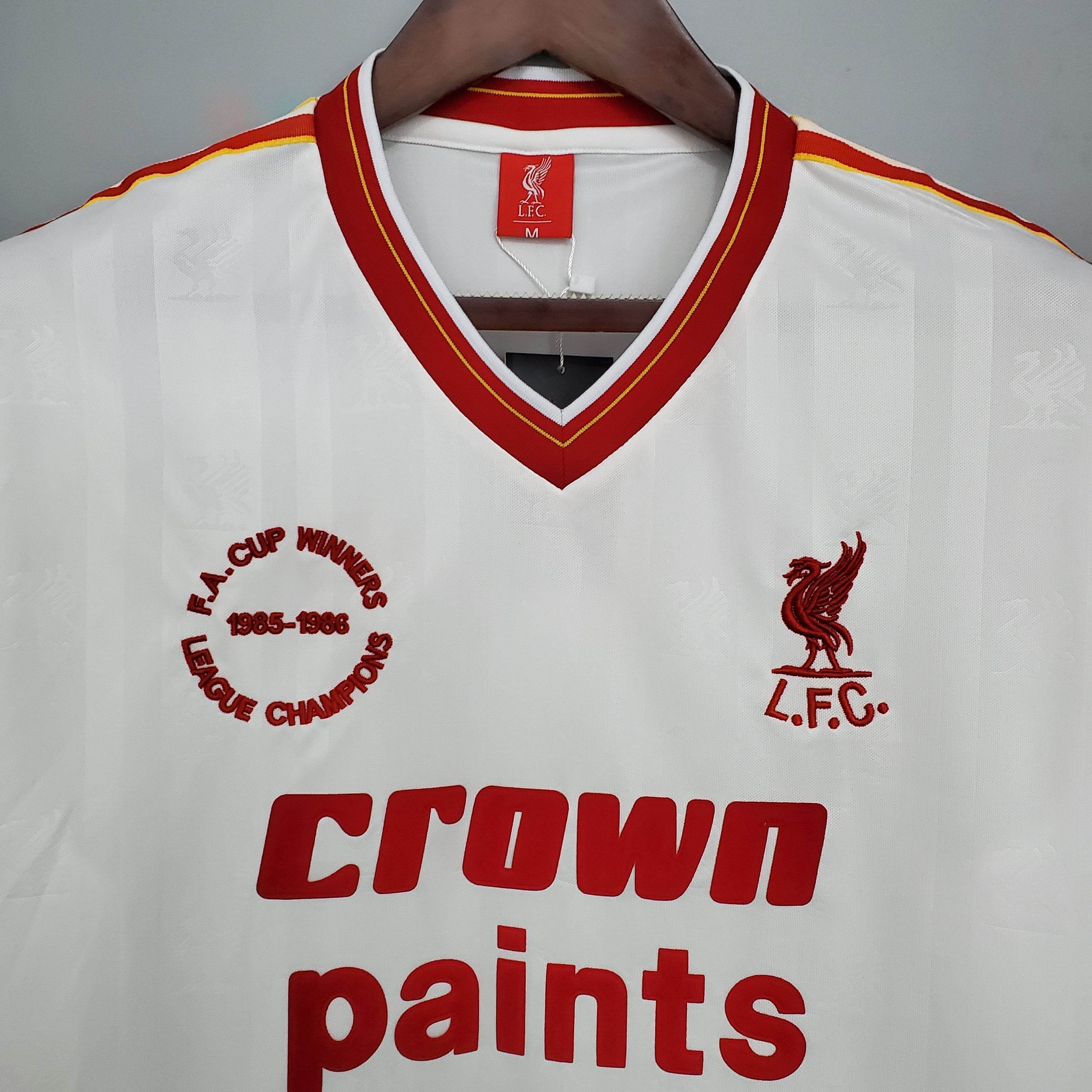 CAMISETA LIVERPOOL II 1985 HOMBRE (RETRO) - ZonaCamisetas