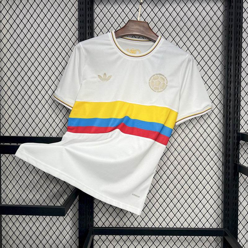 CAMISETA COLOMBIA EDICIÓN ESPECIAL 100th HOMBRE (VERSIÓN FAN) - ZonaCamisetas