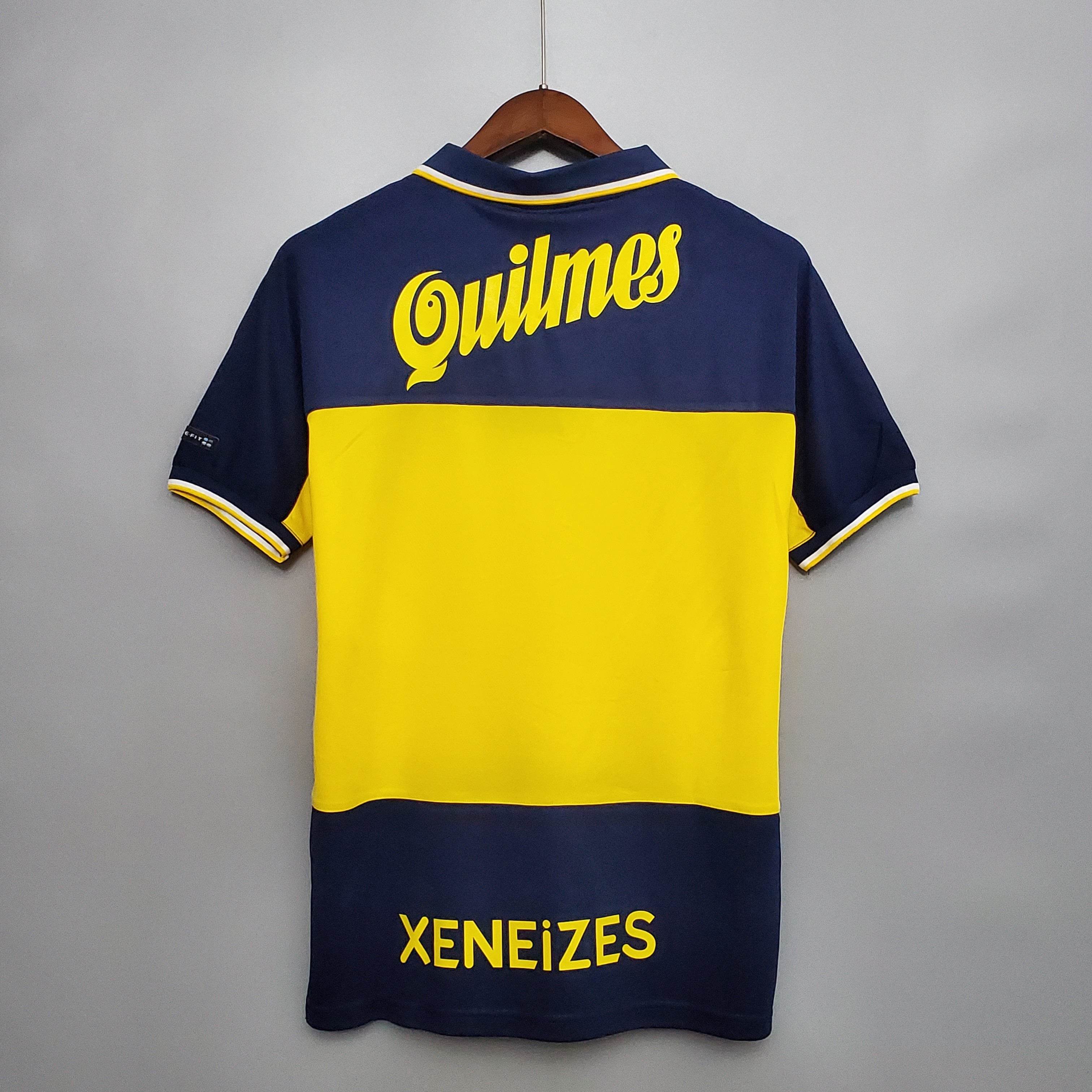 CAMISETA BOCA JUNIORS 98/99 HOMBRE (RETRO) - ZonaCamisetas