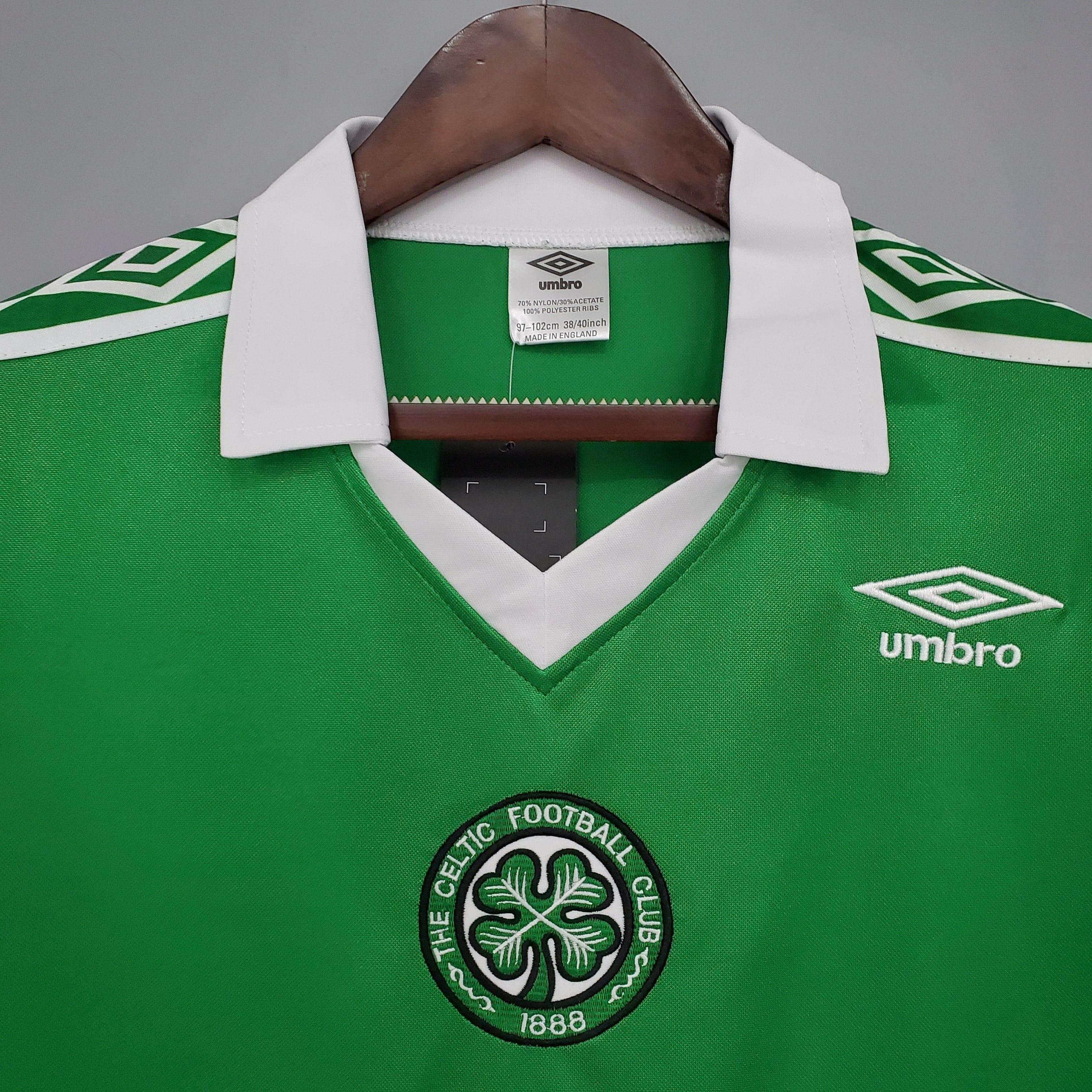 CAMISETA CELTIC II 1980 HOMBRE (RETRO) - ZonaCamisetas