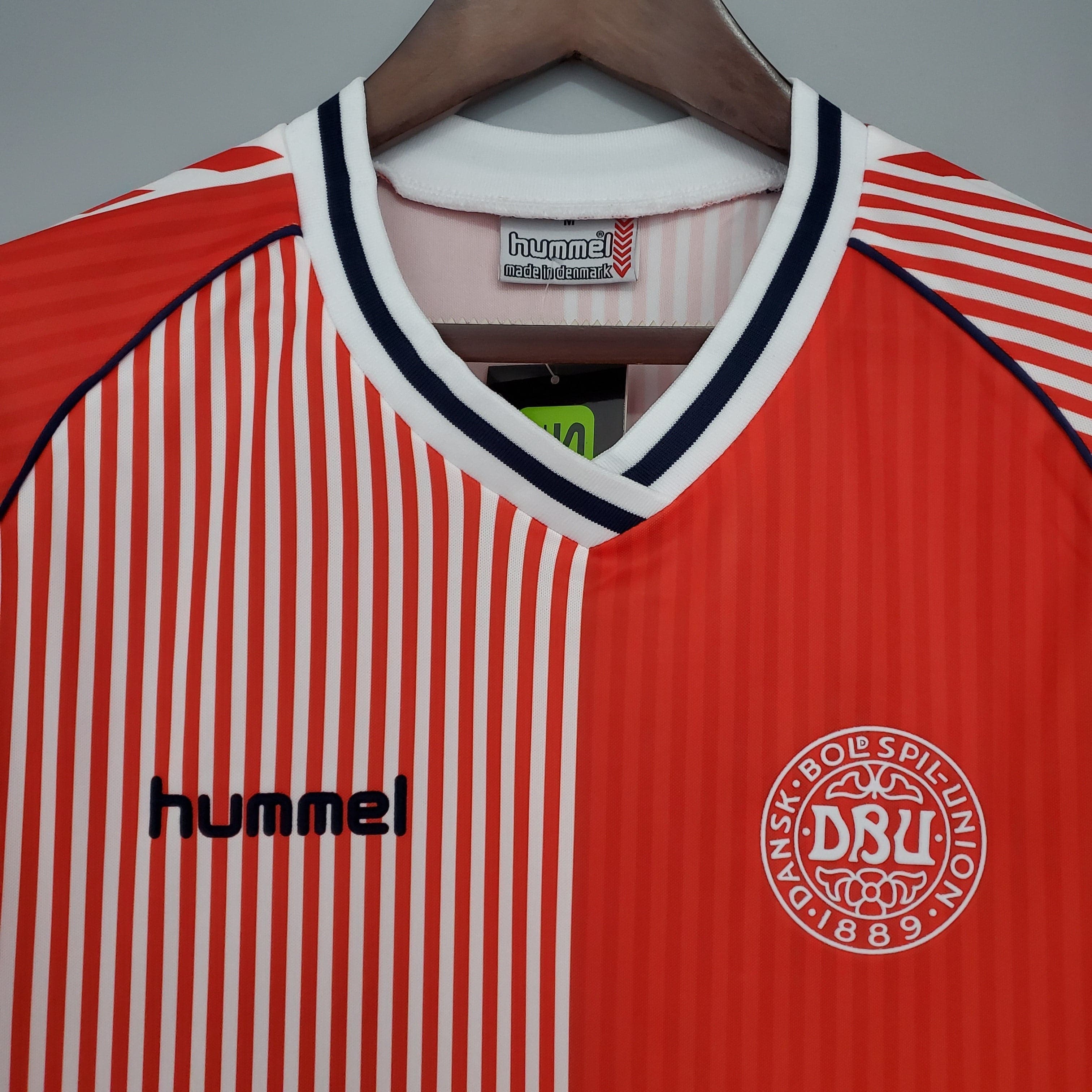 CAMISETA DINAMARCA I 86/87 HOMBRE (RETRO)