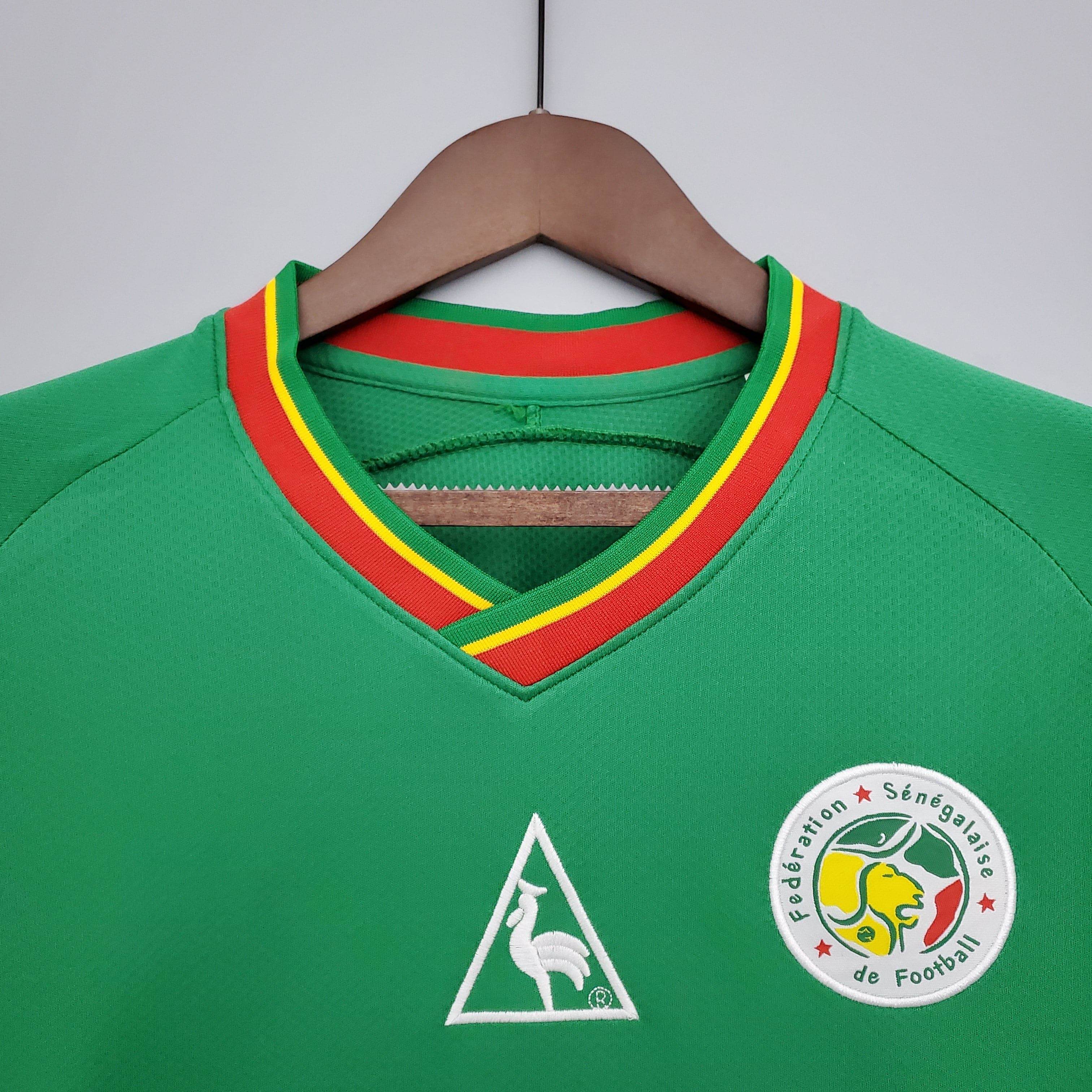 CAMISETA SENEGAL II 2002 HOMBRE (RETRO) - ZonaCamisetas
