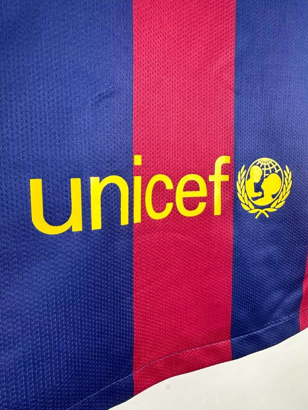 CAMISETA BARCELONA I 14/15 HOMBRE (RETRO) MANGA LARGA - ZonaCamisetas