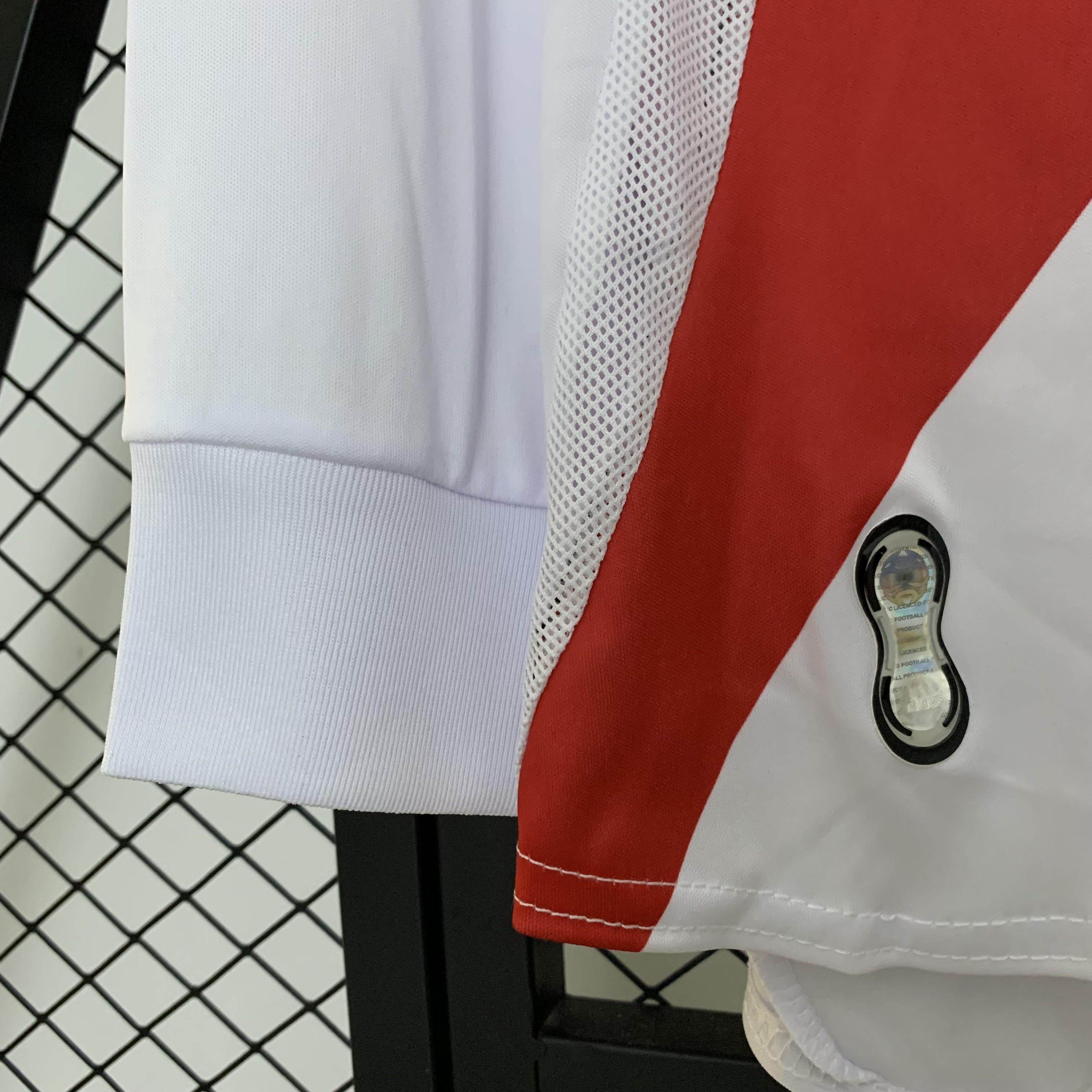 CAMISETA RIVER PLATE l 06/07 HOMBRE (RETRO) MANGA LARGA - ZonaCamisetas