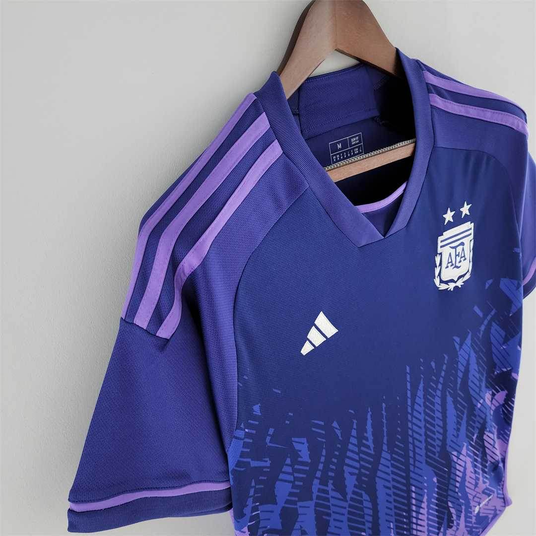 CAMISETA ARGENTINA MUNDIAL Il 2022 HOMBRE (VERSIÓN FAN) - ZonaCamisetas