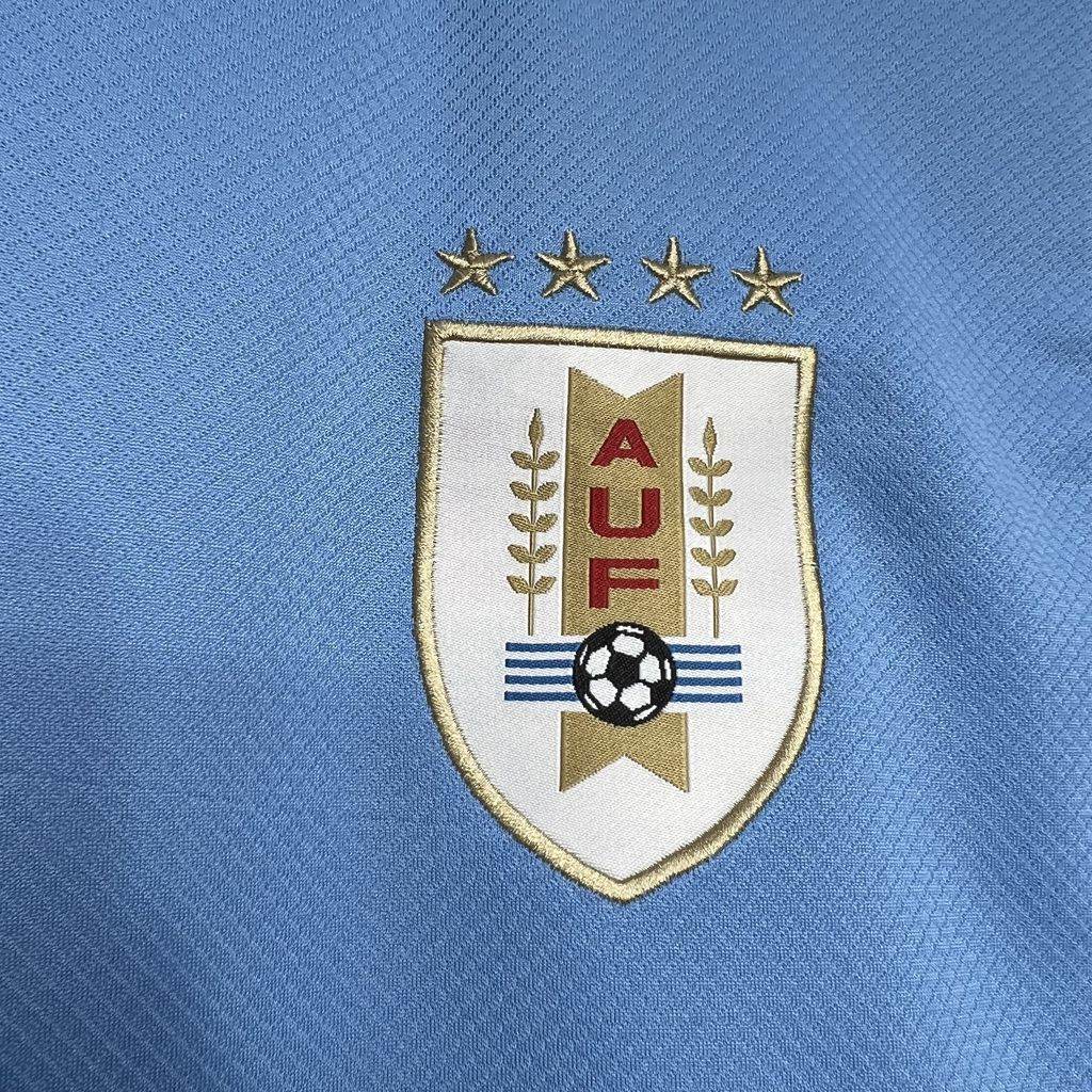 CAMISETA URUGUAY I 2024 HOMBRE (VERSIÓN FAN) - ZonaCamisetas