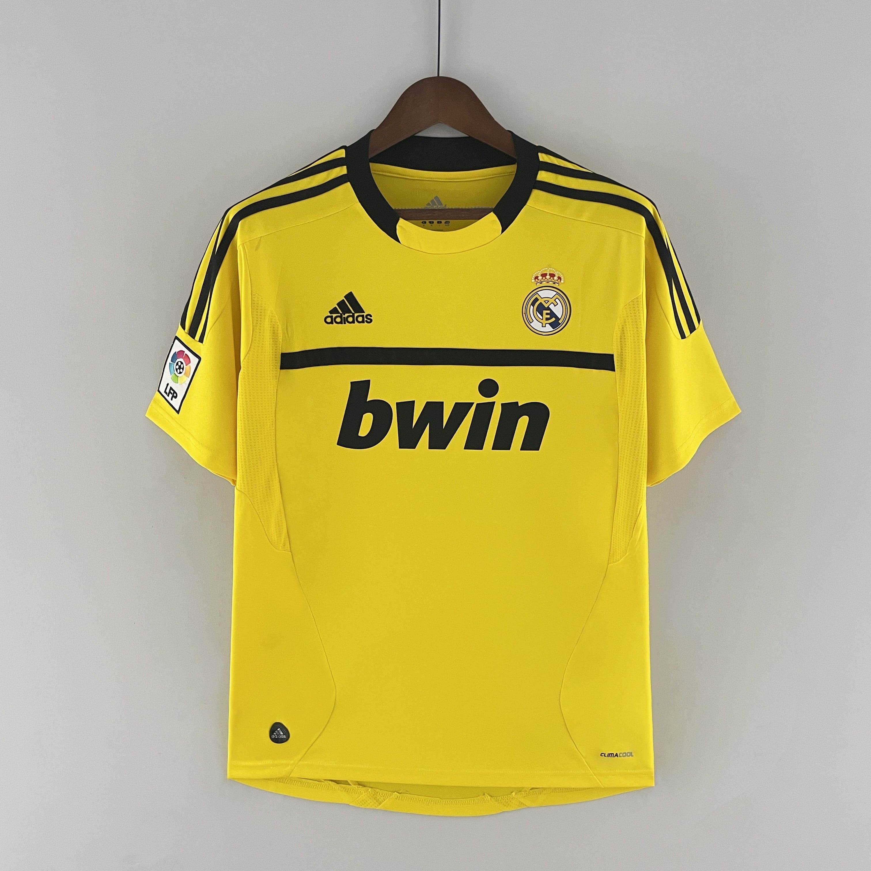 CAMISETA REAL MADRID PORTERO I 11/12 HOMBRE (RETRO) - ZonaCamisetas