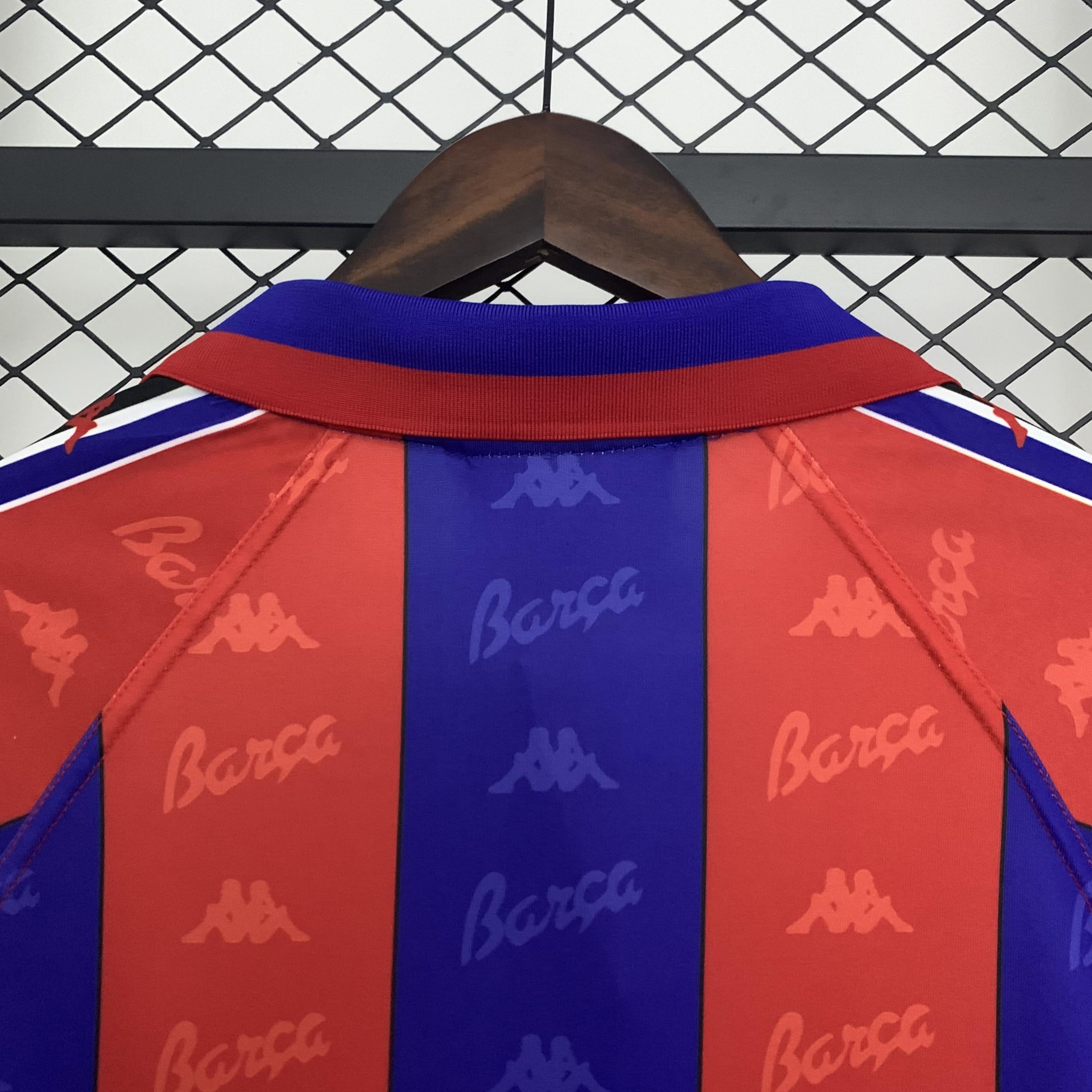 CAMISETA BARCELONA I 95/97 HOMBRE MANGA LARGA (RETRO)