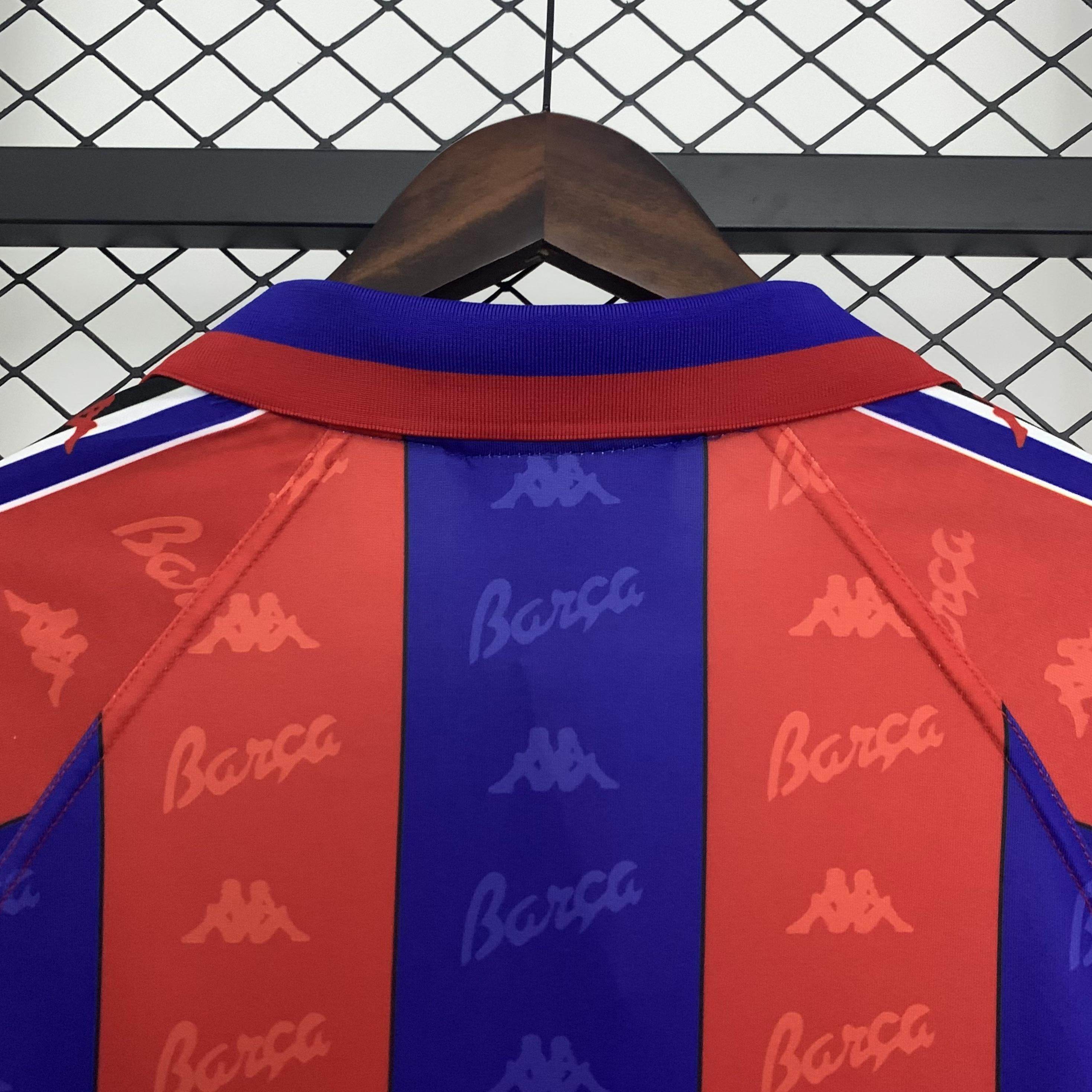 CAMISETA BARCELONA I 95/97 HOMBRE MANGA LARGA (RETRO) - ZonaCamisetas