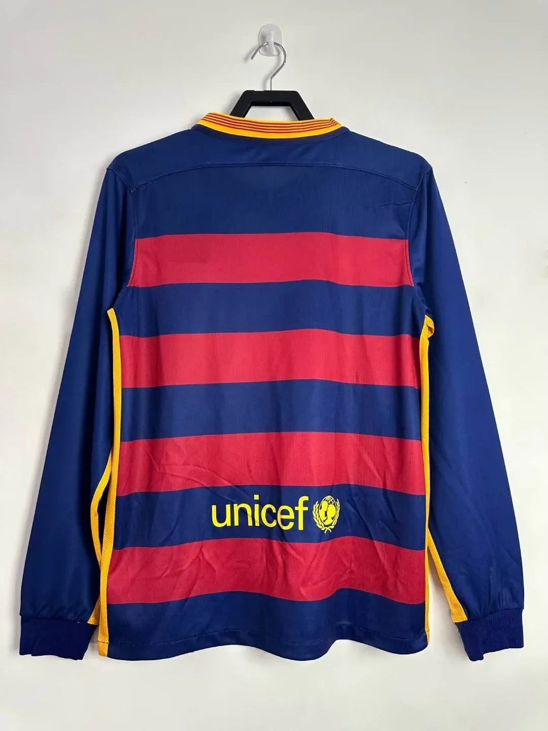 CAMISETA BARCELONA I 15/16 HOMBRE (RETRO) MANGA LARGA - ZonaCamisetas