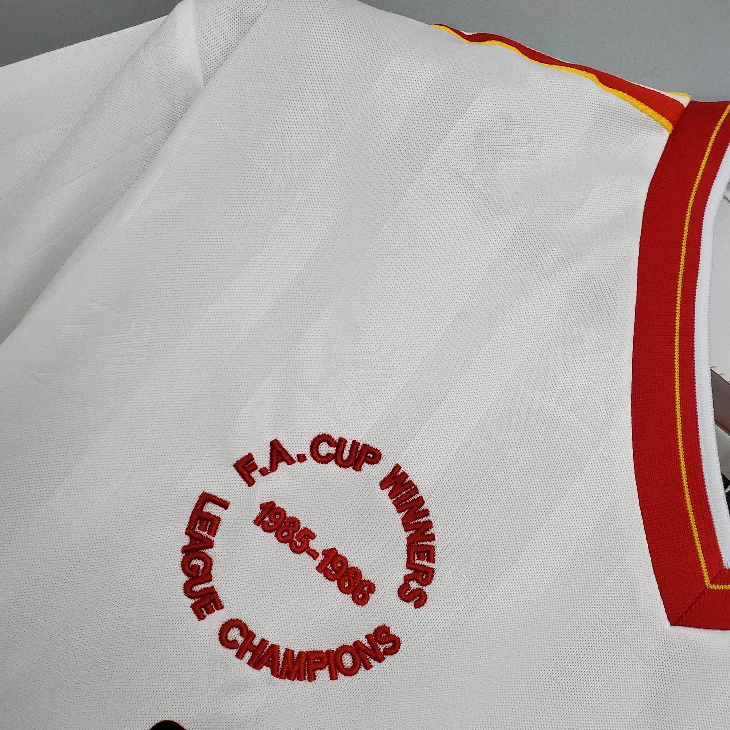 CAMISETA LIVERPOOL II 1985 HOMBRE (RETRO) - ZonaCamisetas