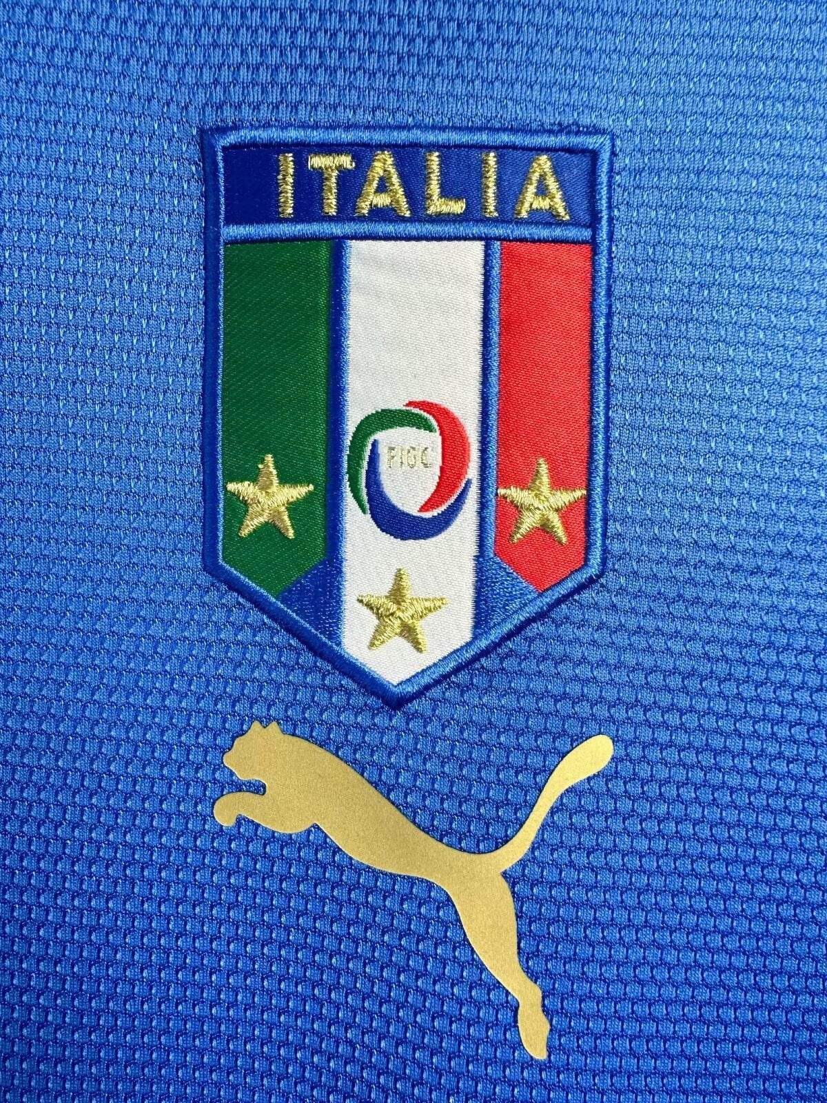 CAMISETA ITALIA I 2006 HOMBRE MANGA LARGA (RETRO) - ZonaCamisetas