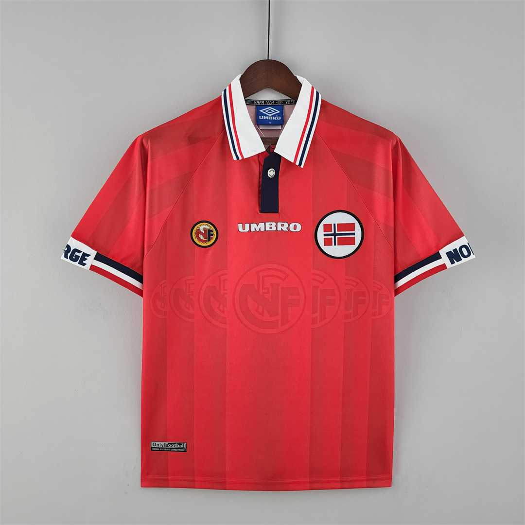 ZonaCamisetas NORWAY l 98/99 HOMBRE (RETRO) La Pelota Mundo NORUEGA NORWAY