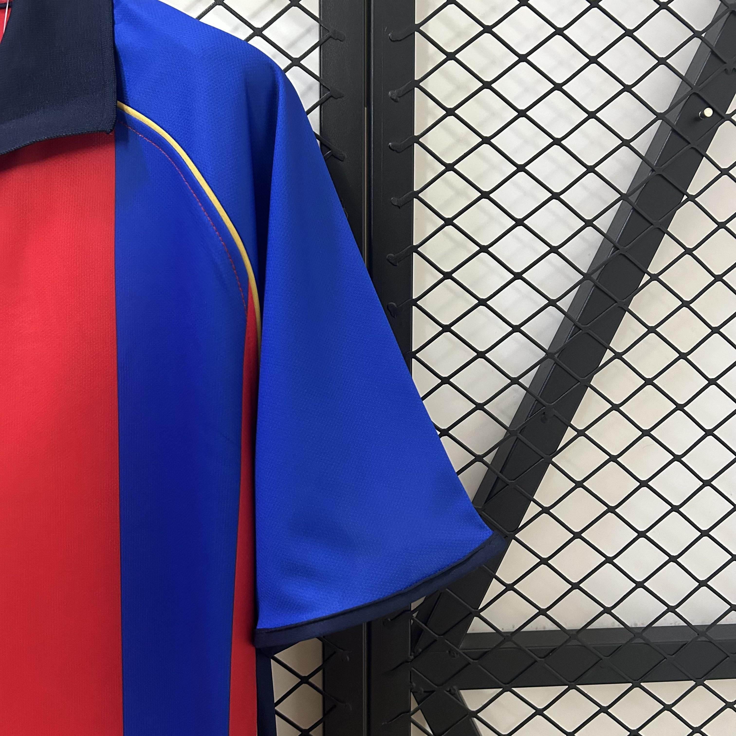 CAMISETA BARCELONA I 01/02 HOMBRE (RETRO) - ZonaCamisetas