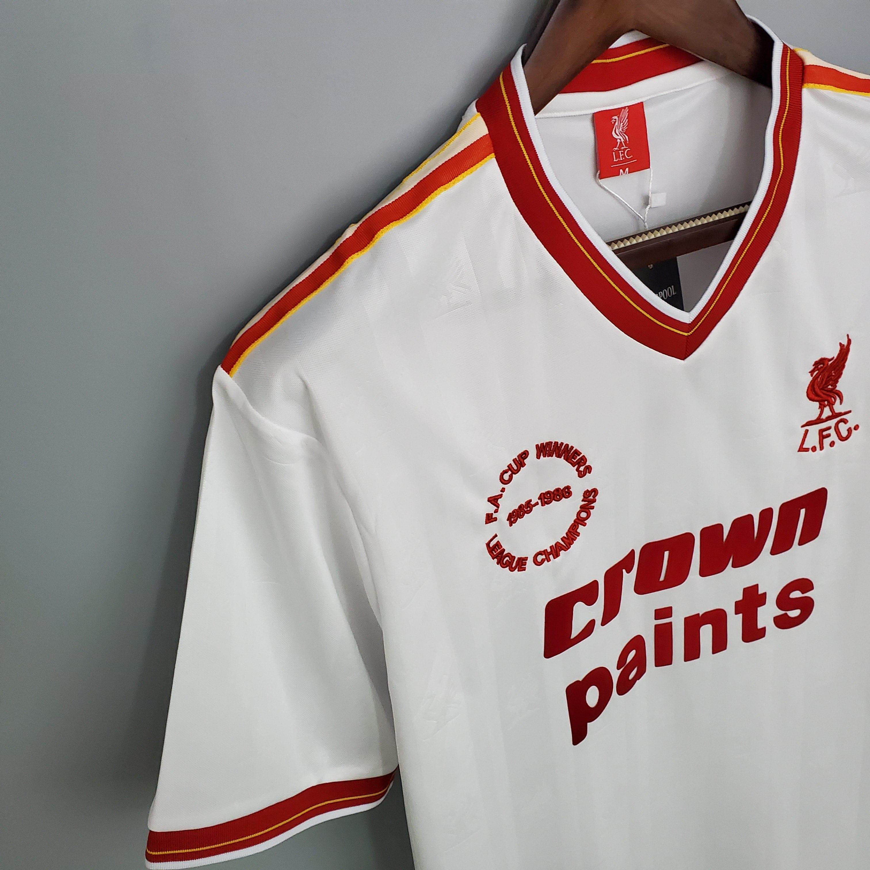 CAMISETA LIVERPOOL II 1985 HOMBRE (RETRO) - ZonaCamisetas